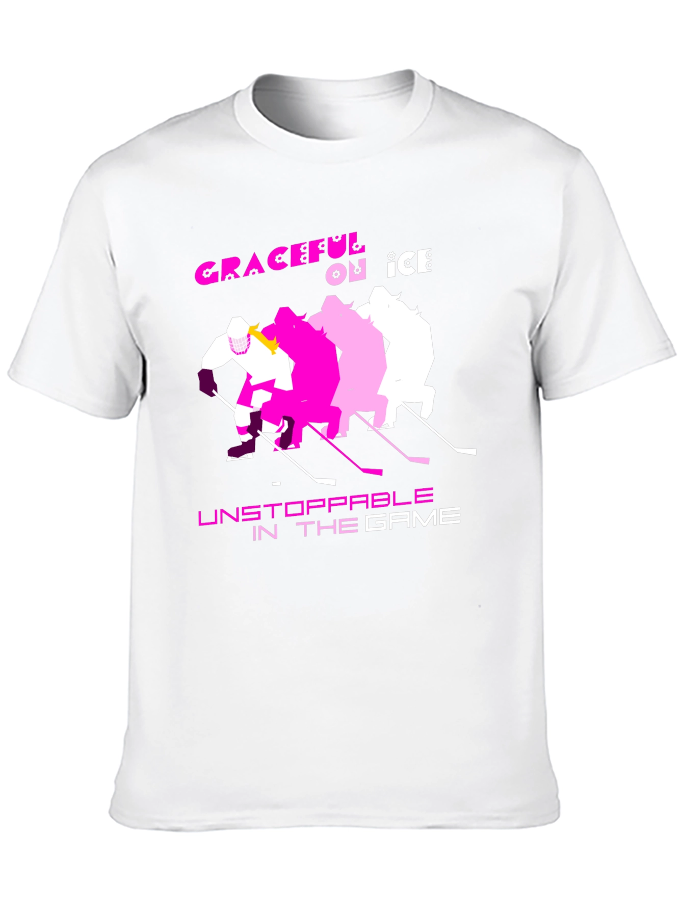 Graceful on Ice Hockey T-Shirt