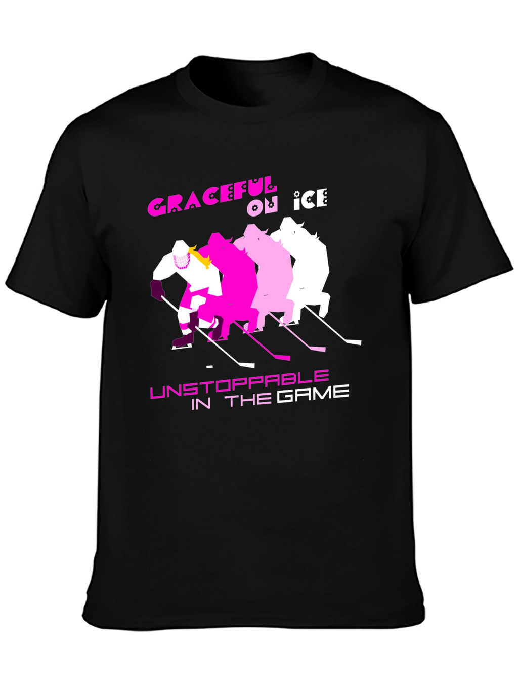 Graceful on Ice Hockey T-Shirt