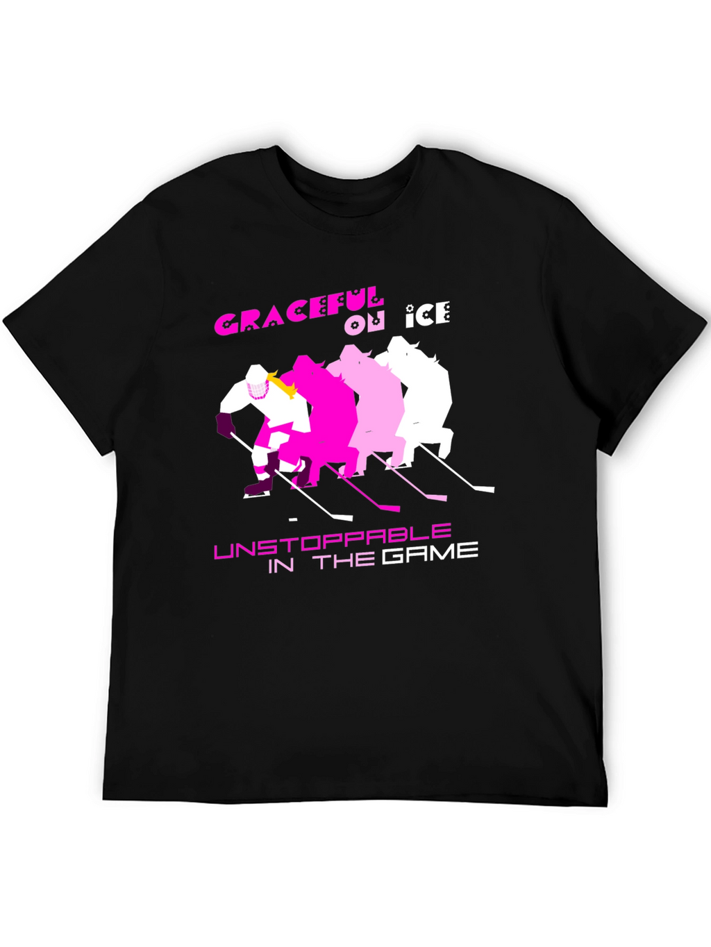 Graceful on Ice Hockey T-Shirt
