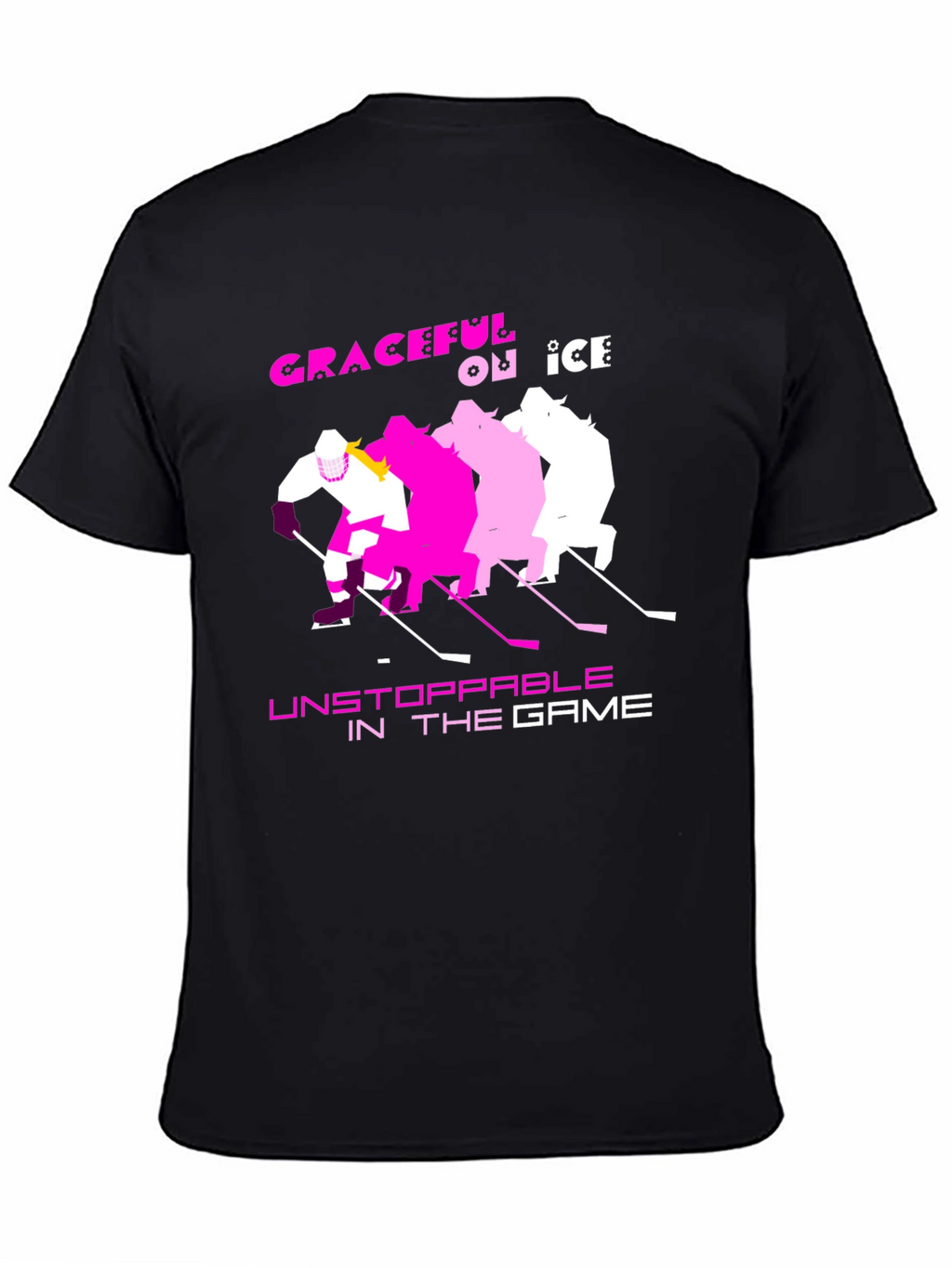 Graceful on Ice Hockey T-Shirt