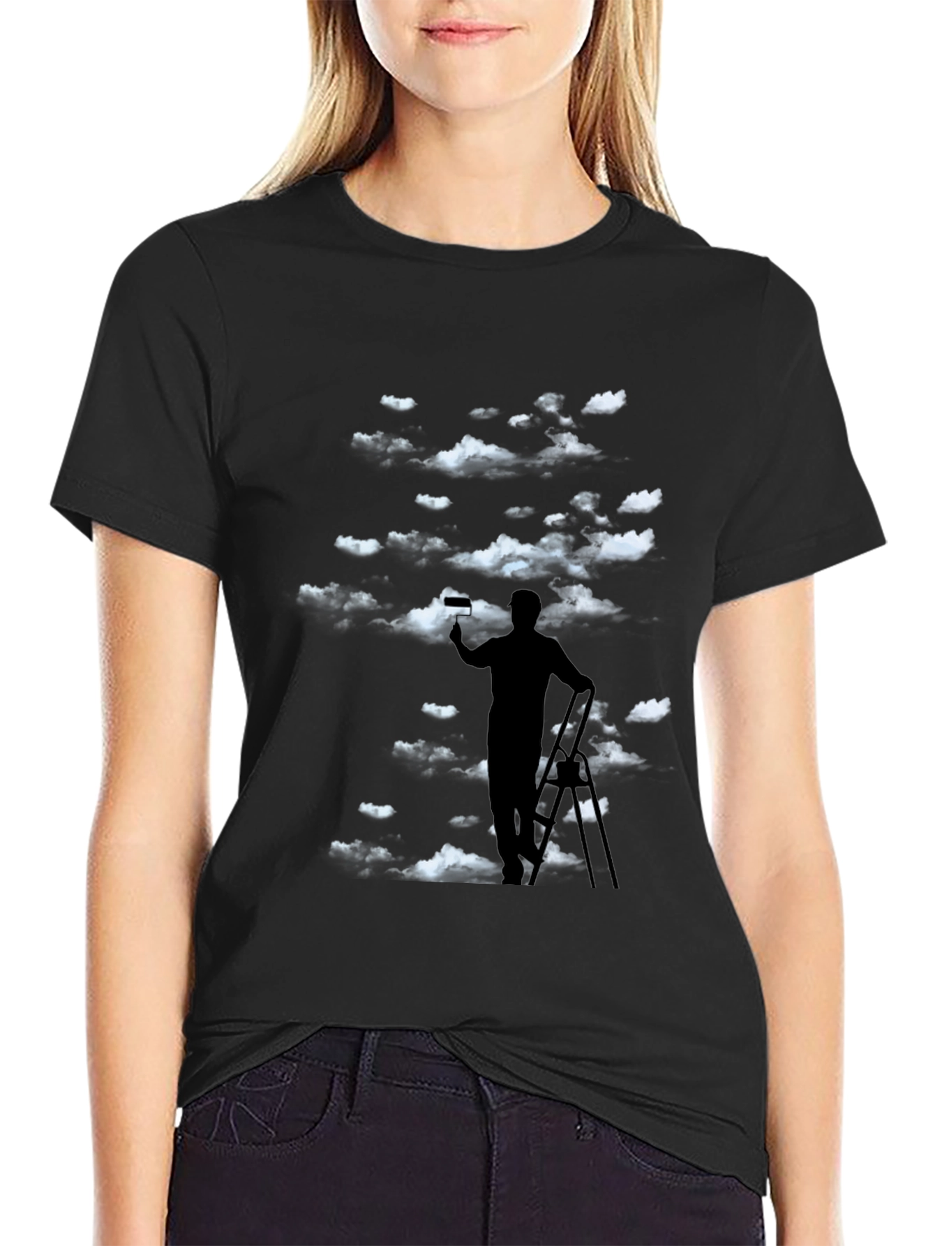 Painter of Dreams T-Shirt - Artistic Cloud Design