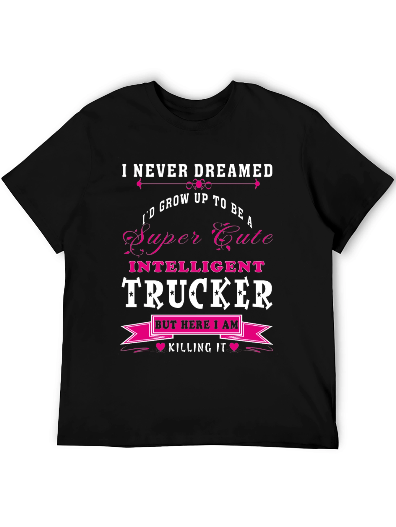 Funny Intelligent Trucker T-Shirt
