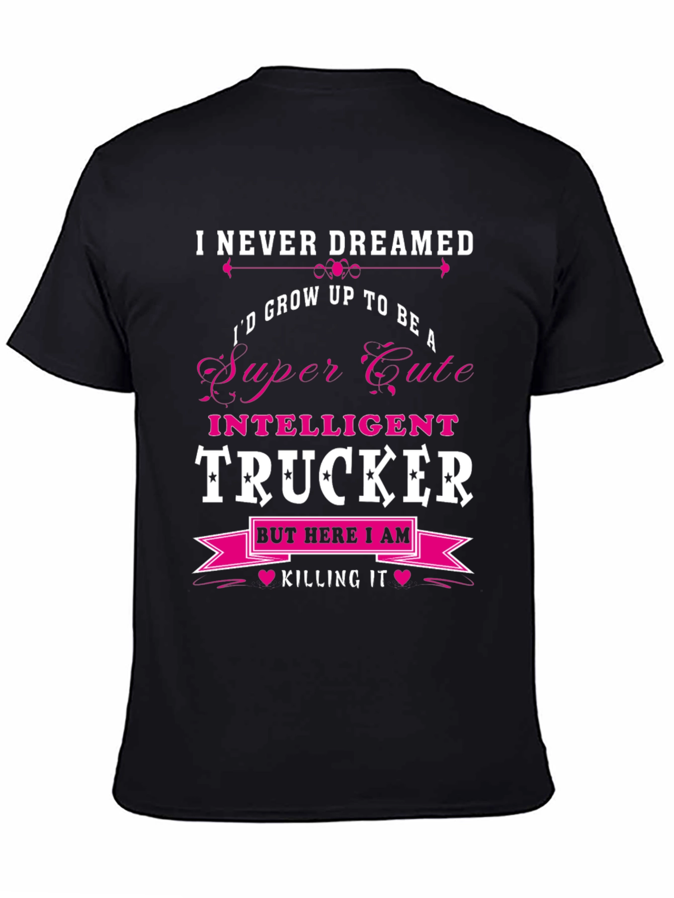Funny Intelligent Trucker T-Shirt