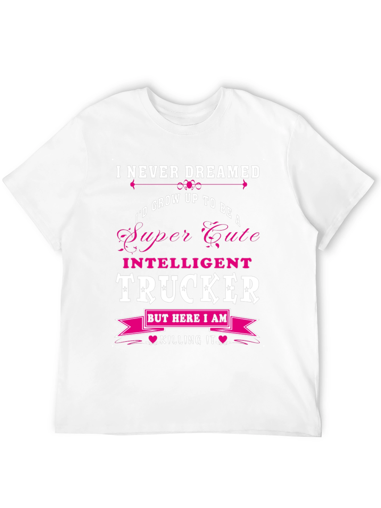 Funny Intelligent Trucker T-Shirt