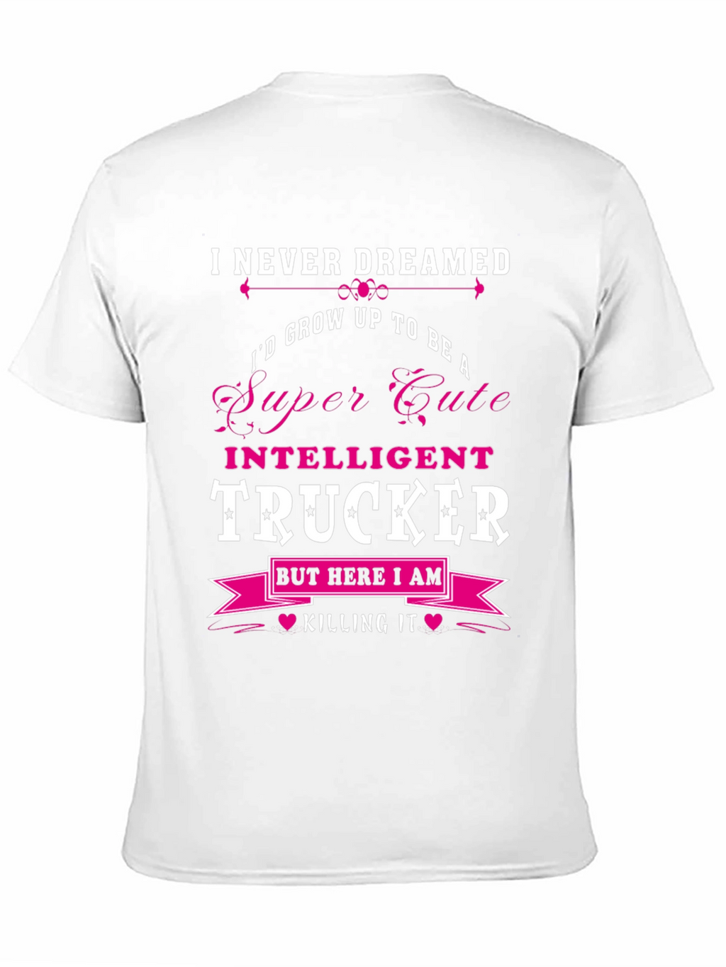 Funny Intelligent Trucker T-Shirt