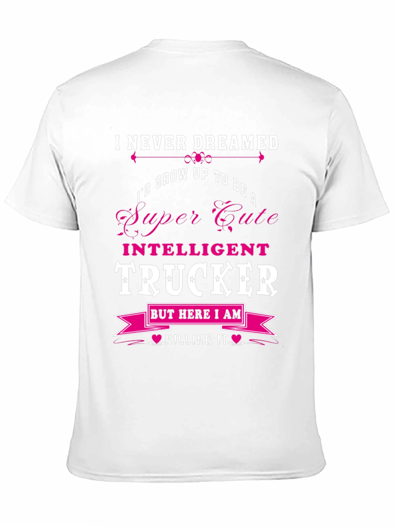 Funny Intelligent Trucker T-Shirt
