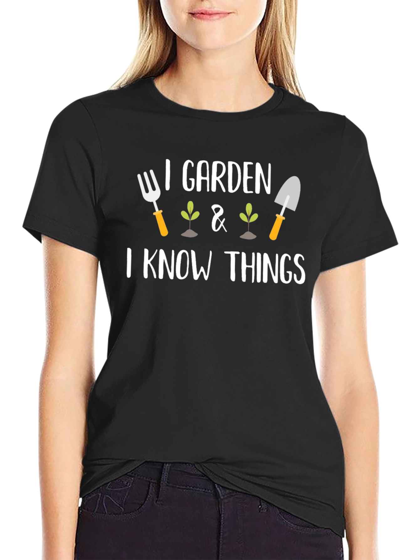 I Garden & I Know Things Graphic Tee