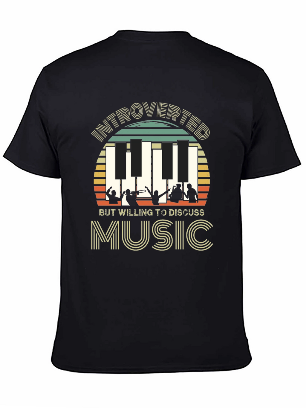Introverted But Willing to Discuss Music T-Shirt