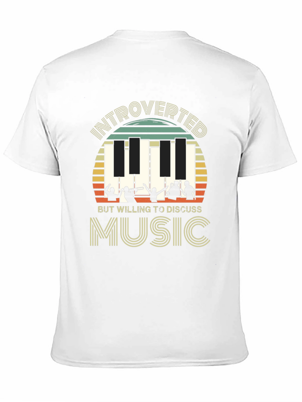 Introverted But Willing to Discuss Music T-Shirt