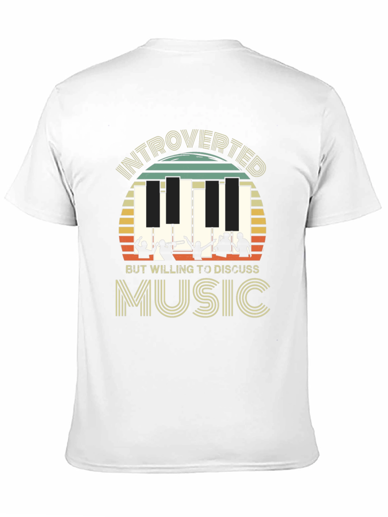 Introverted But Willing to Discuss Music T-Shirt