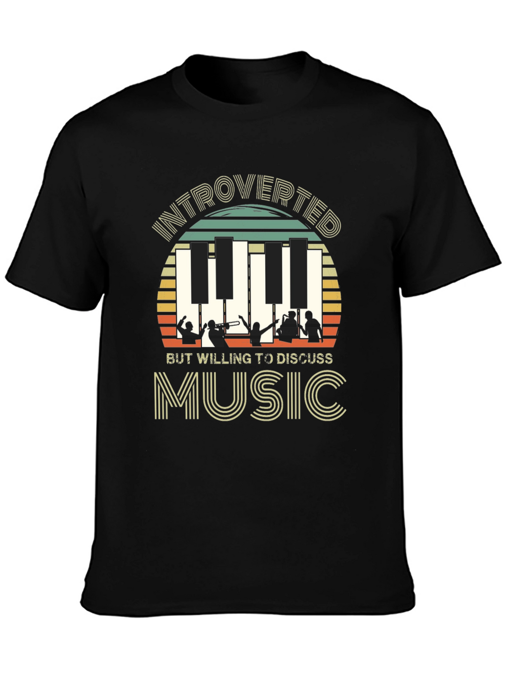 Introverted But Willing to Discuss Music T-Shirt