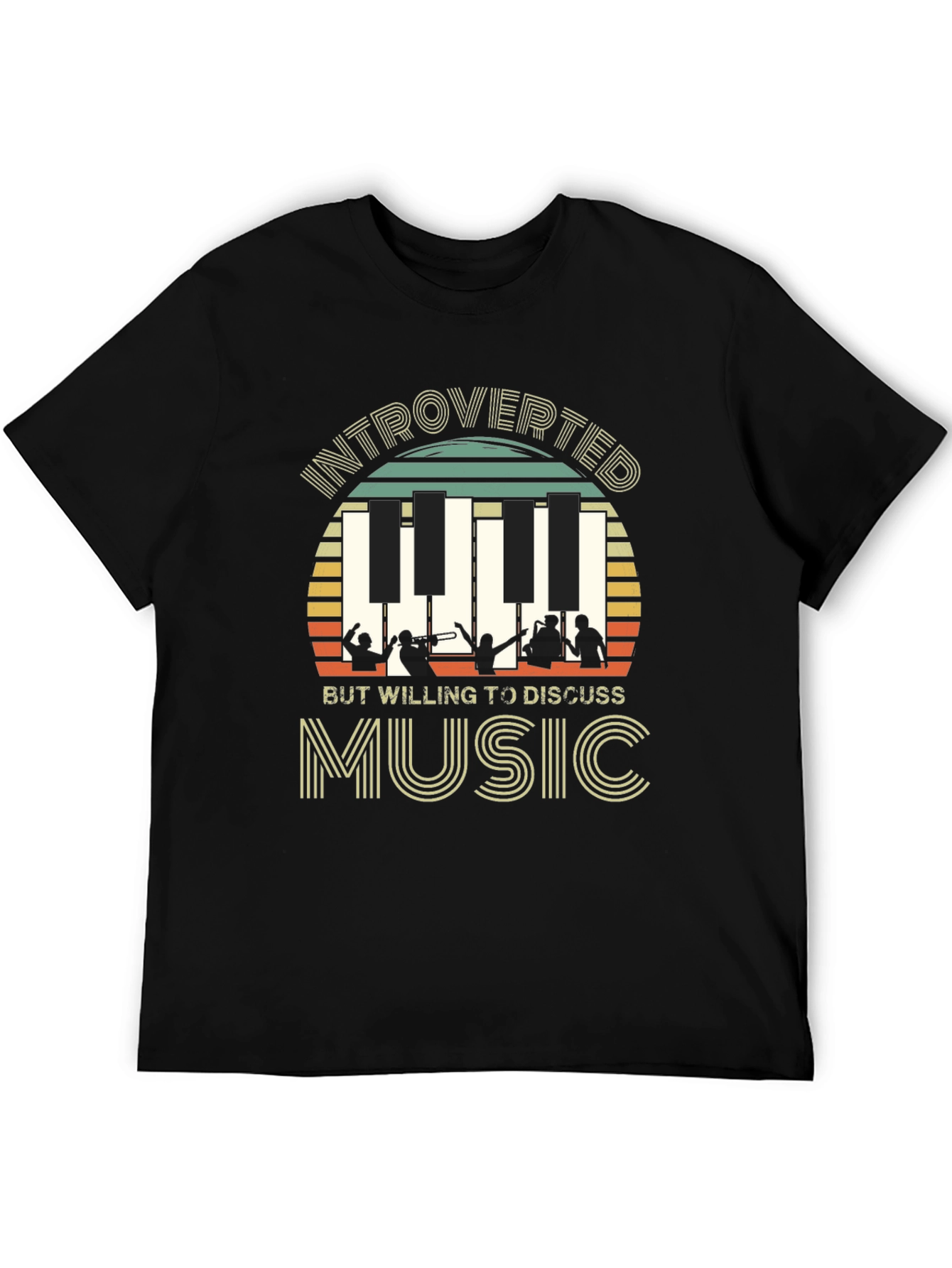 Introverted But Willing to Discuss Music T-Shirt