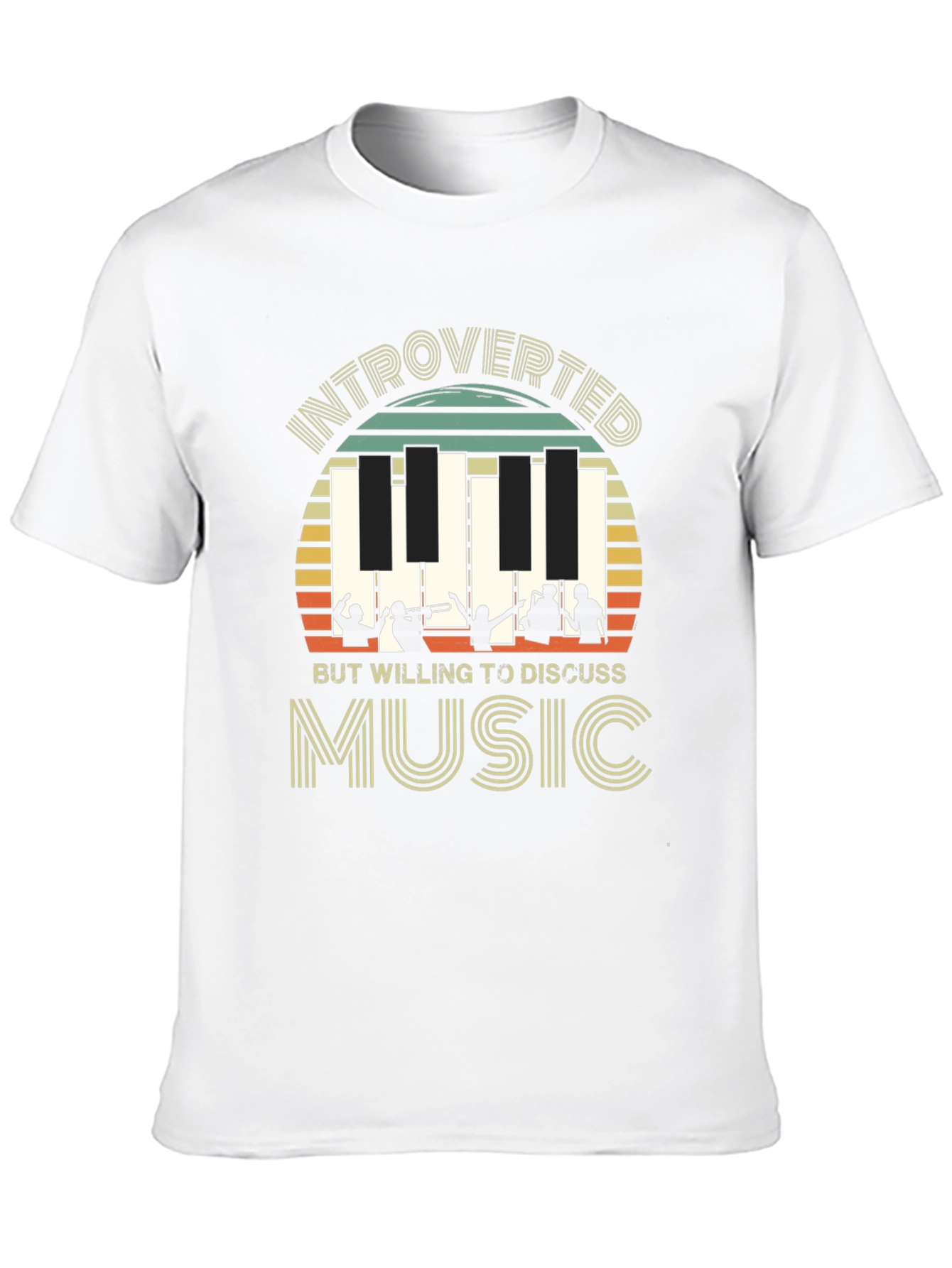 Introverted But Willing to Discuss Music T-Shirt