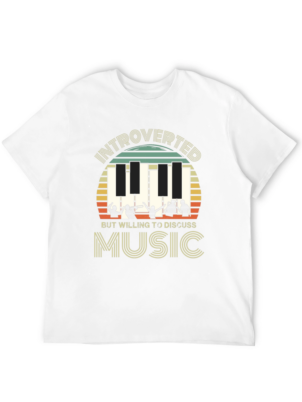 Introverted But Willing to Discuss Music T-Shirt