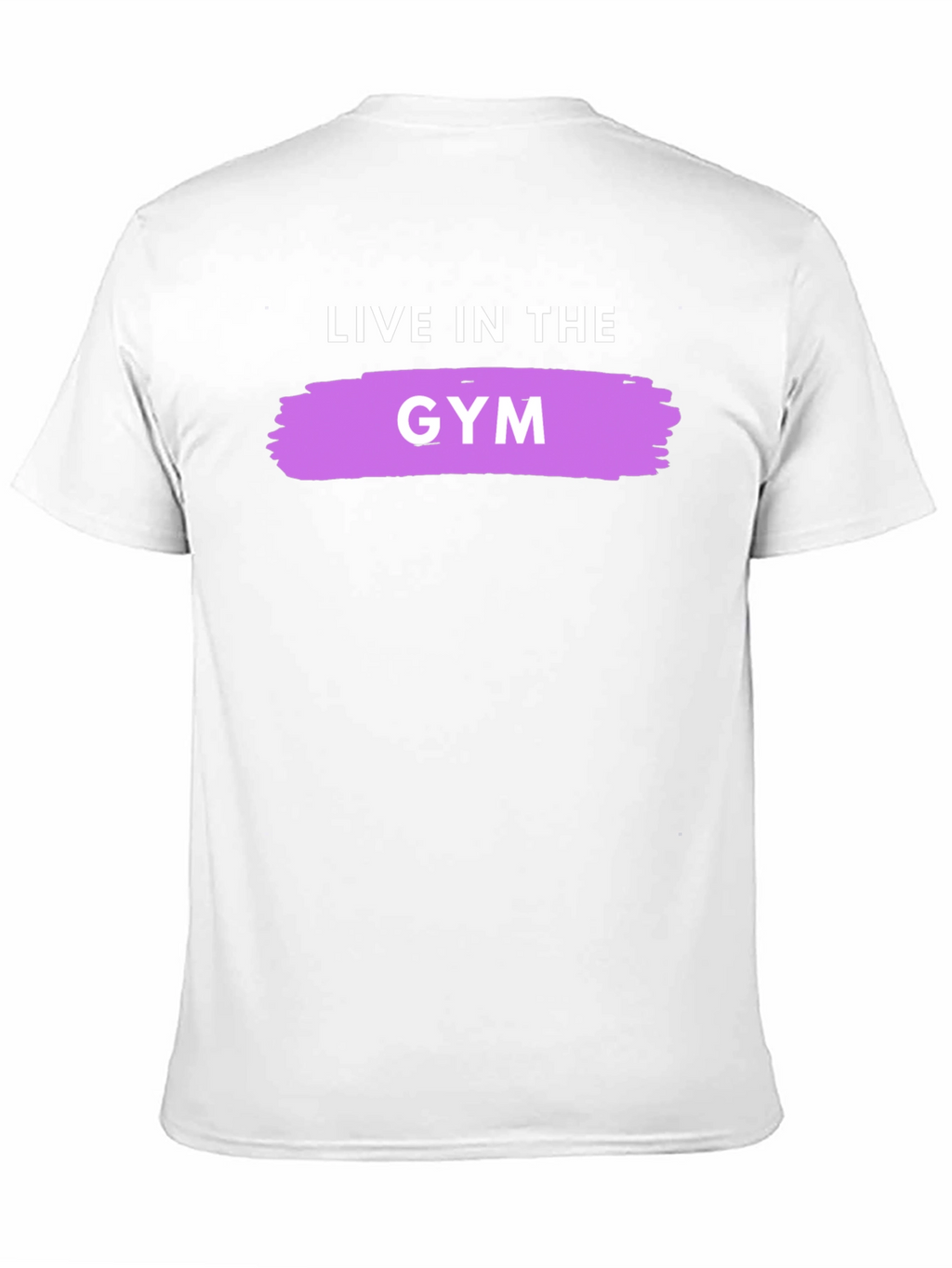 Live In The Gym Black Graphic Tee