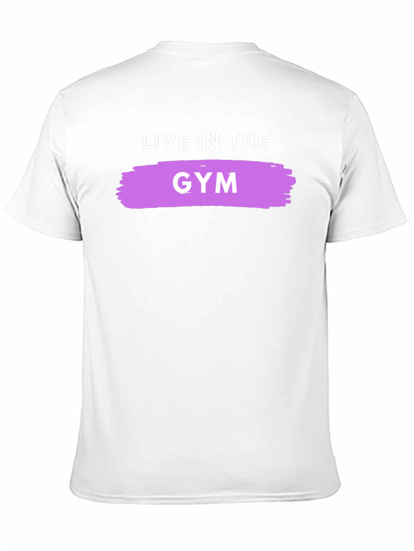 Live In The Gym Black Graphic Tee