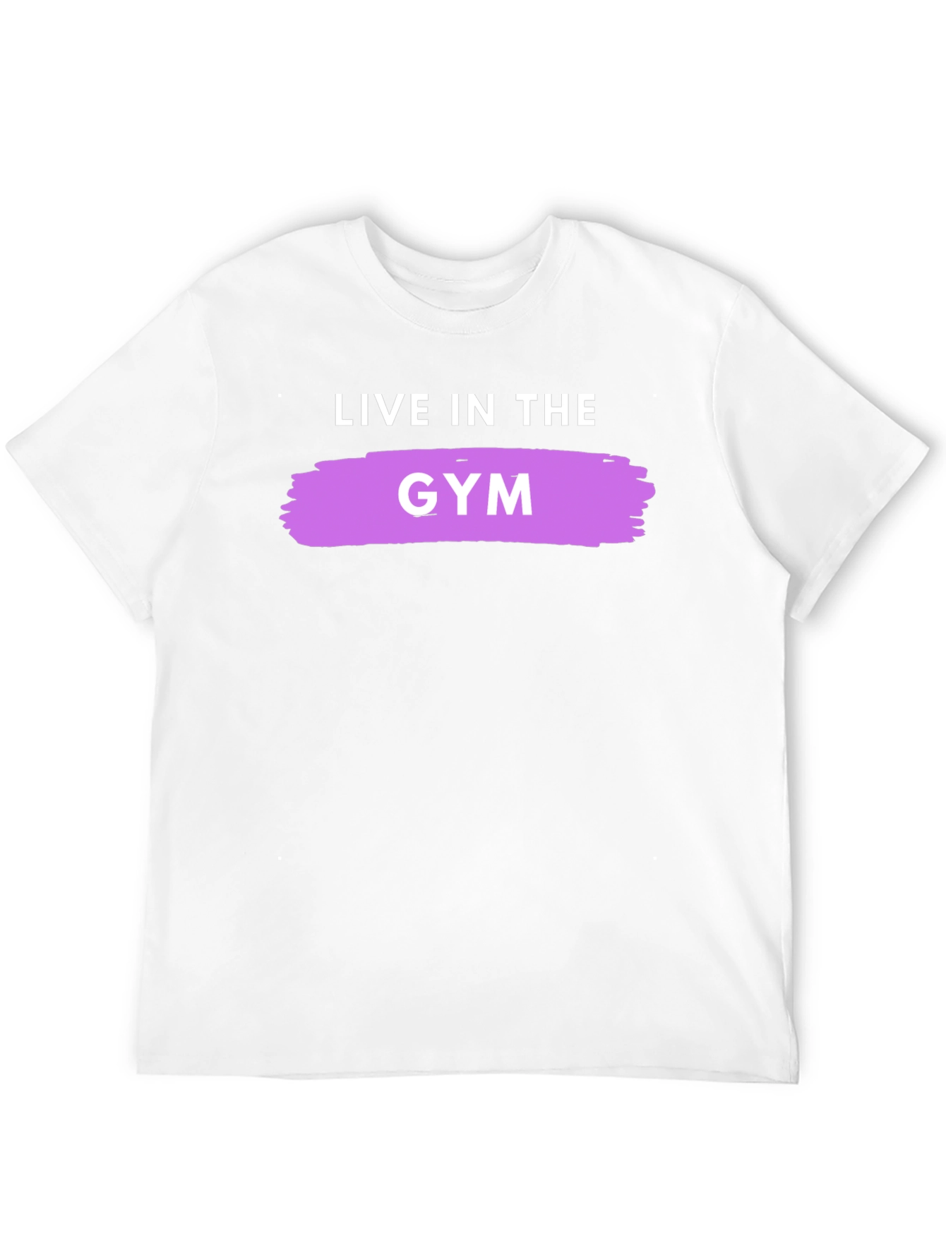 Live In The Gym Black Graphic Tee