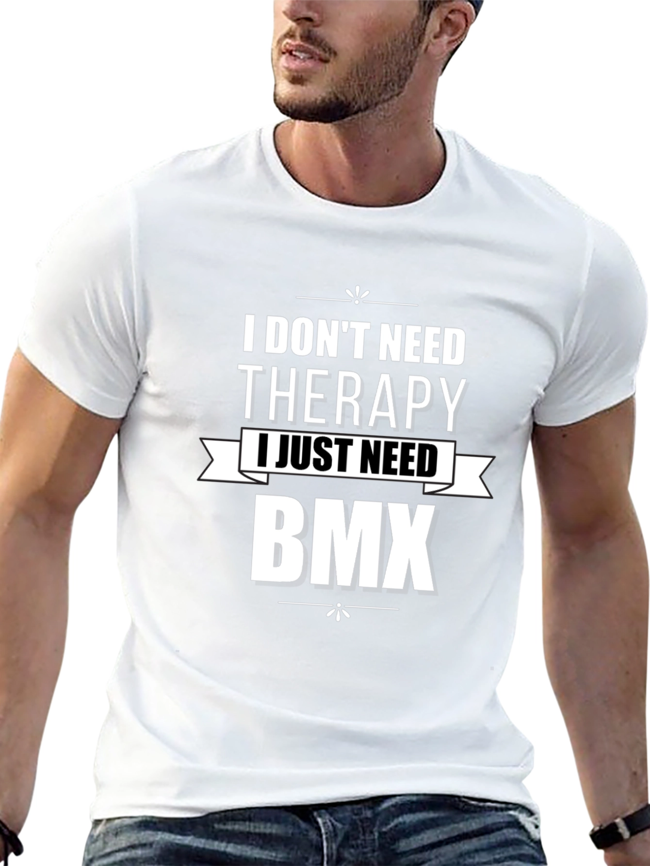 I Dont Need Therapy BMX Graphic T-Shirt