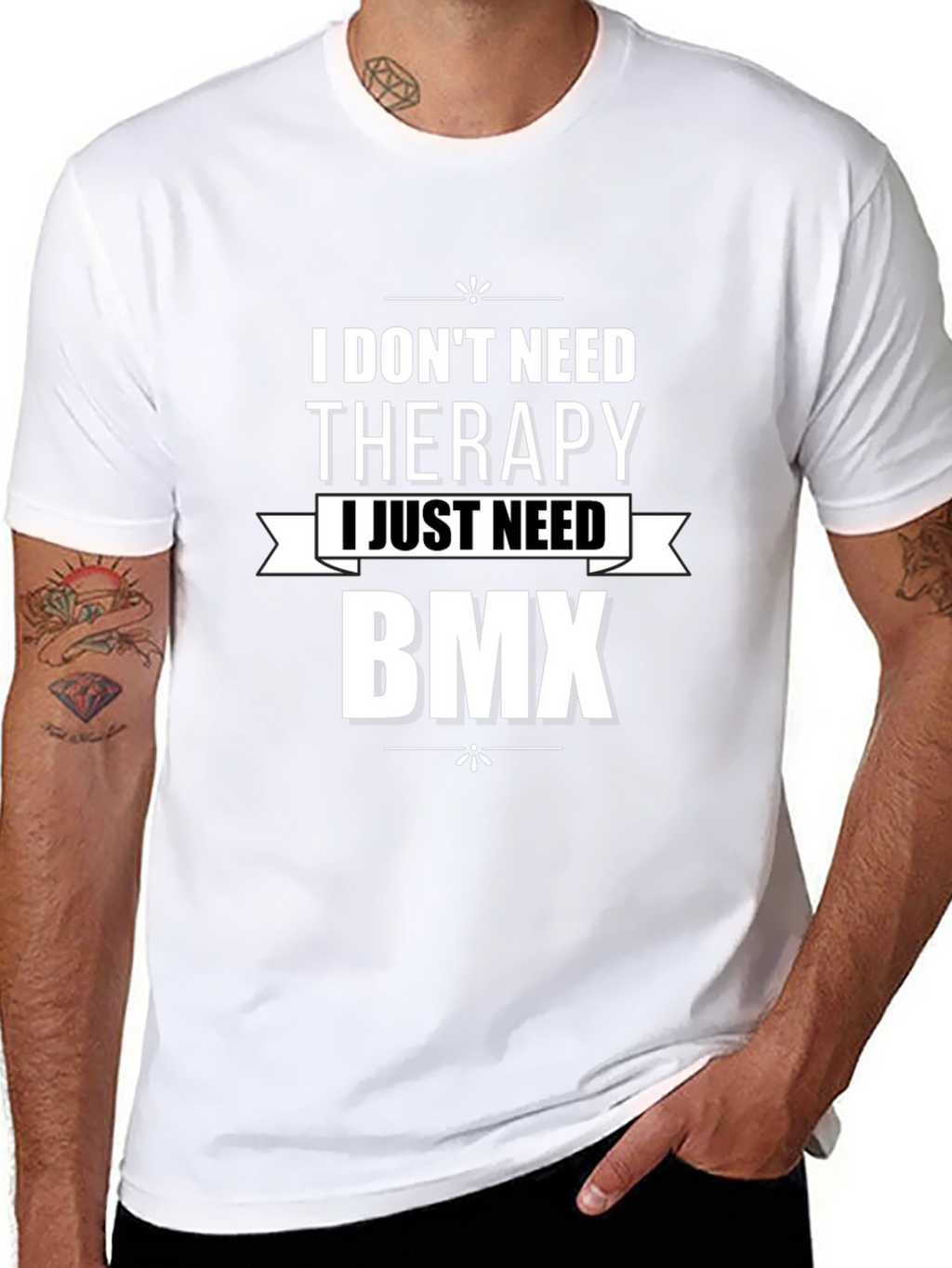 I Dont Need Therapy BMX Graphic T-Shirt