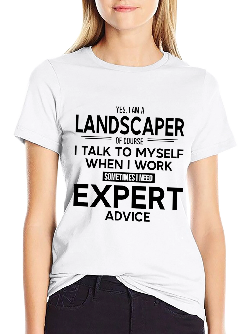 Landscaper Expert Advice T-Shirt