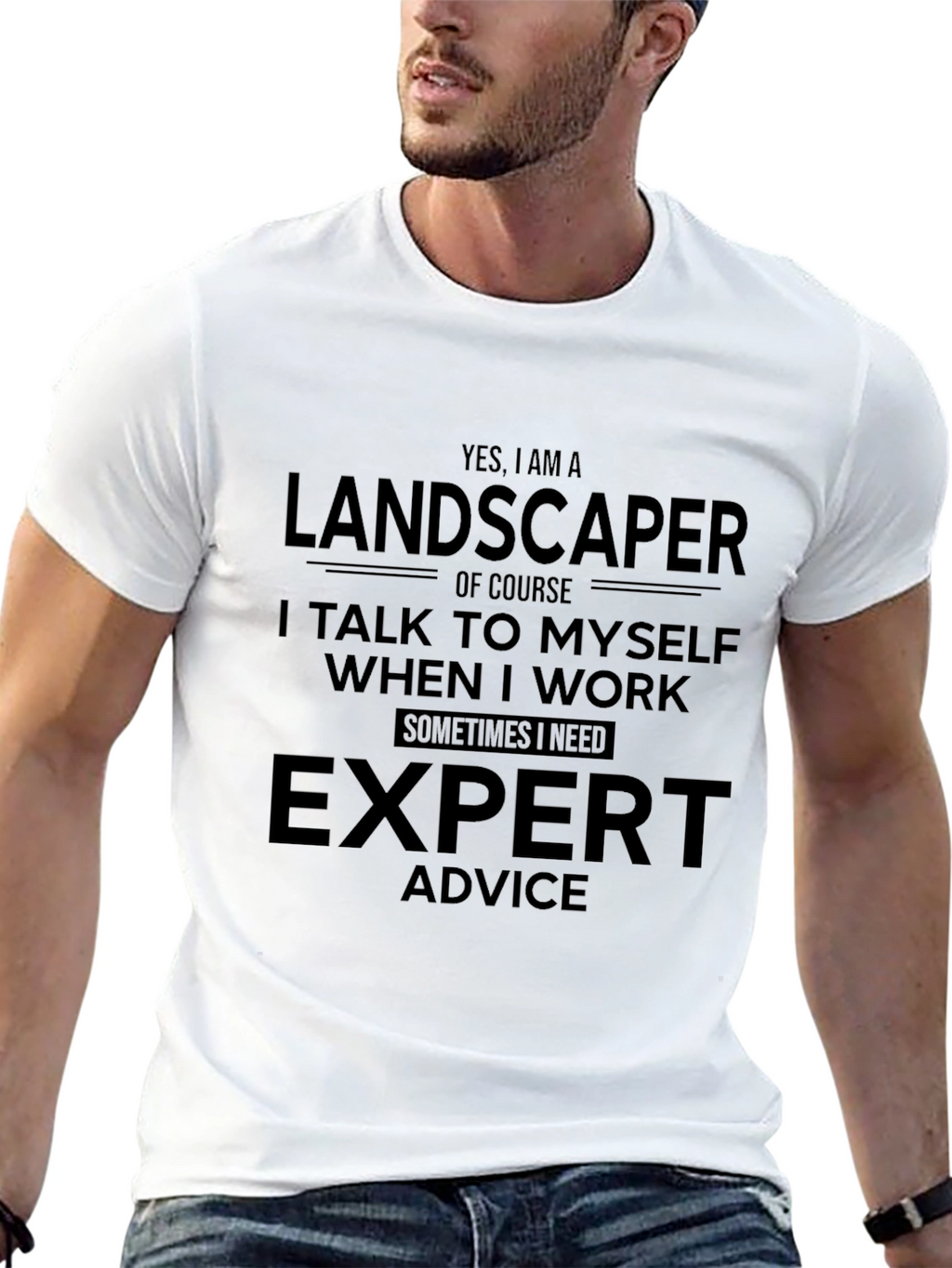 Landscaper Expert Advice T-Shirt