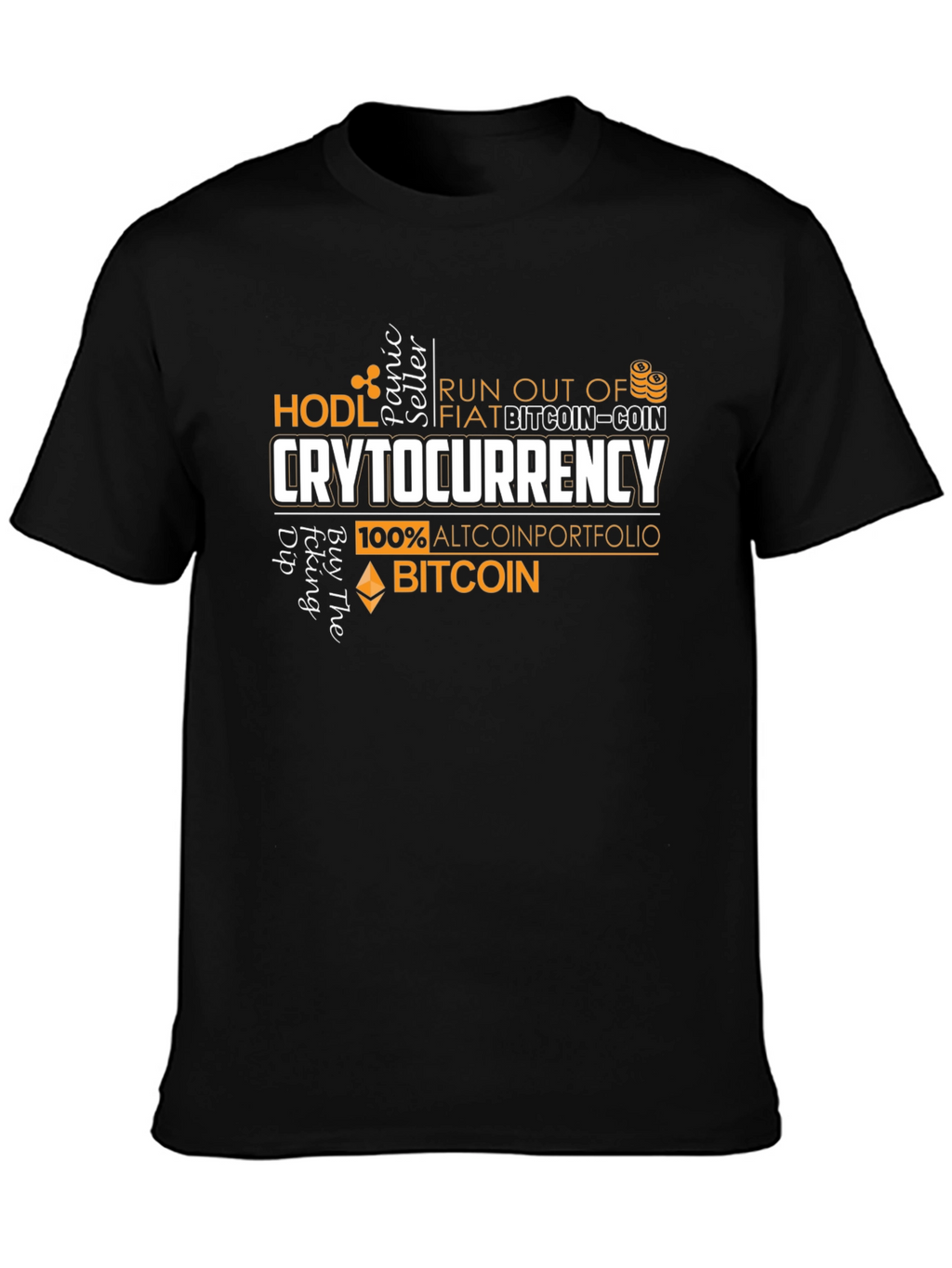 Cryptocurrency Bitcoin HODL T-Shirt