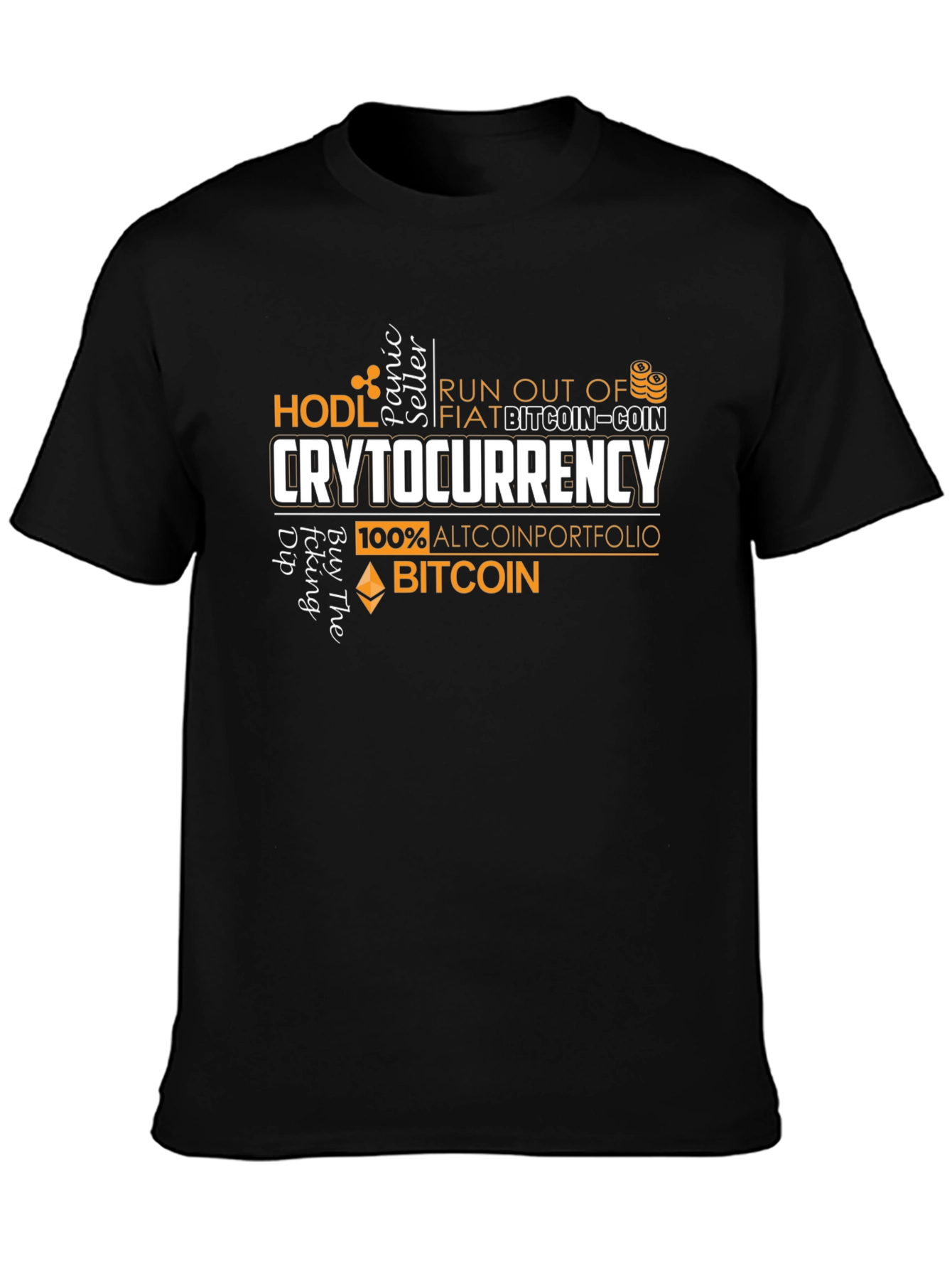 Cryptocurrency Bitcoin HODL T-Shirt