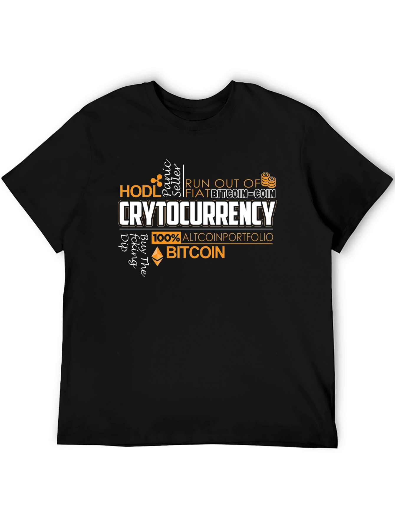 Cryptocurrency Bitcoin HODL T-Shirt