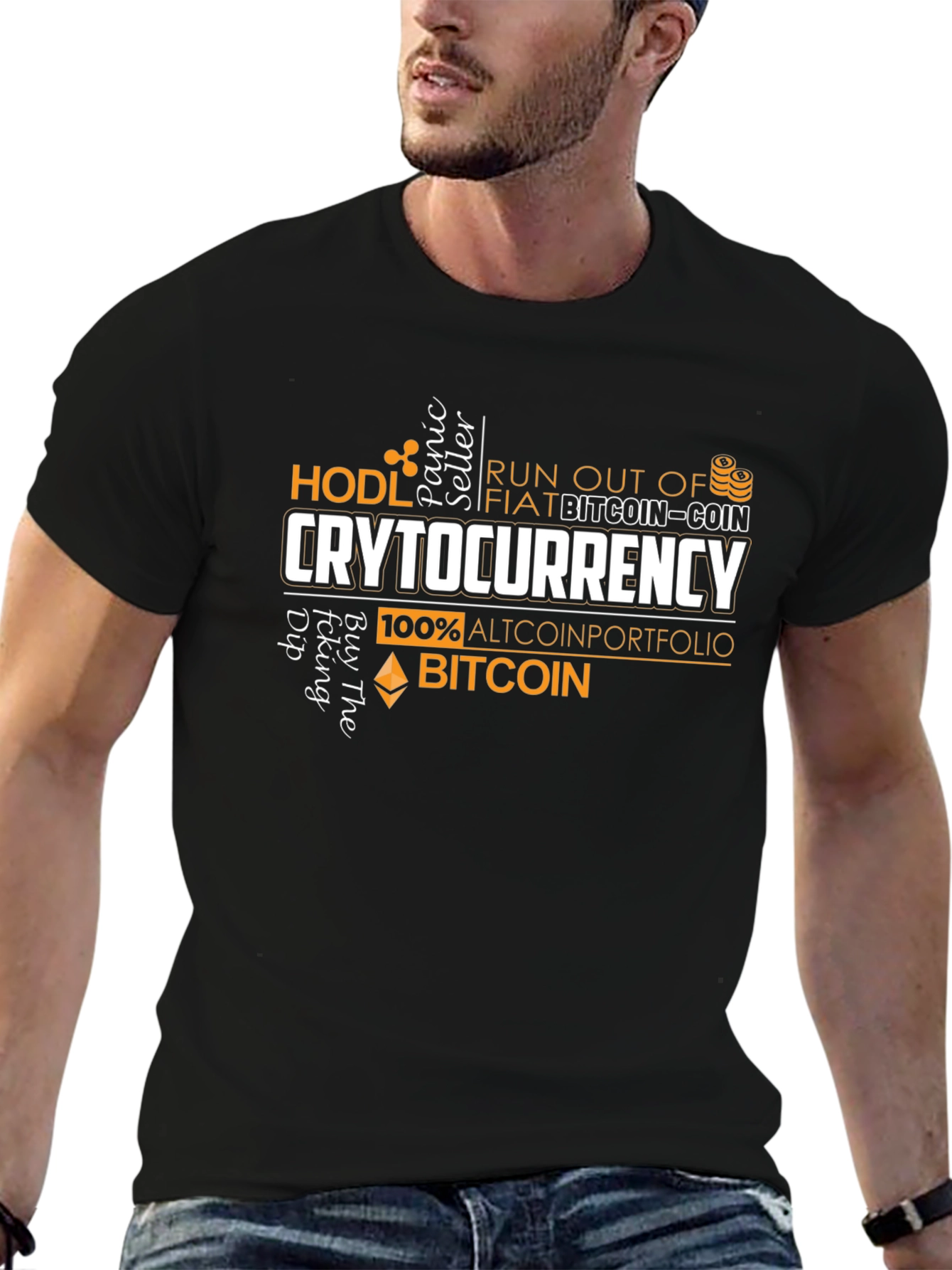 Cryptocurrency Bitcoin HODL T-Shirt