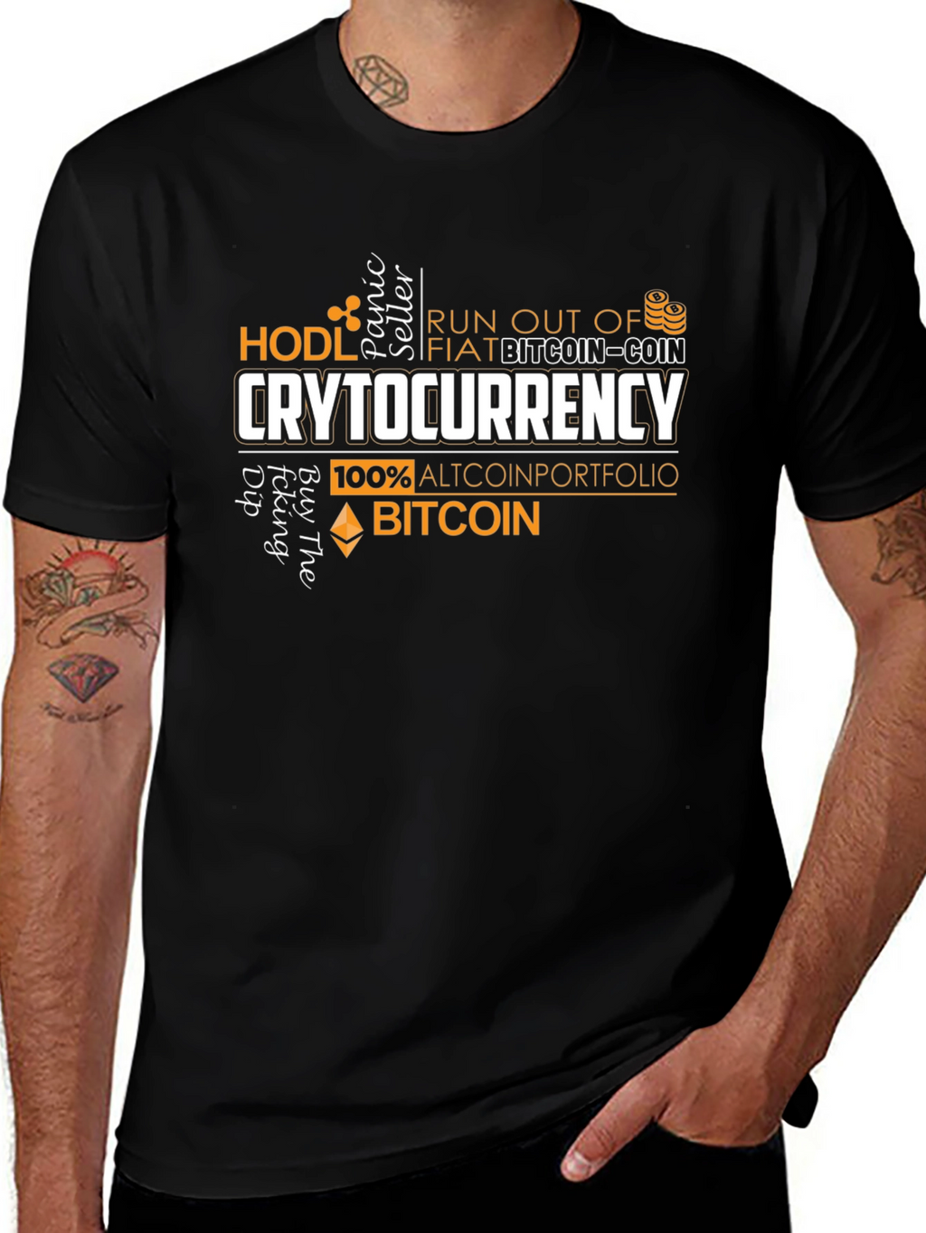 Cryptocurrency Bitcoin HODL T-Shirt
