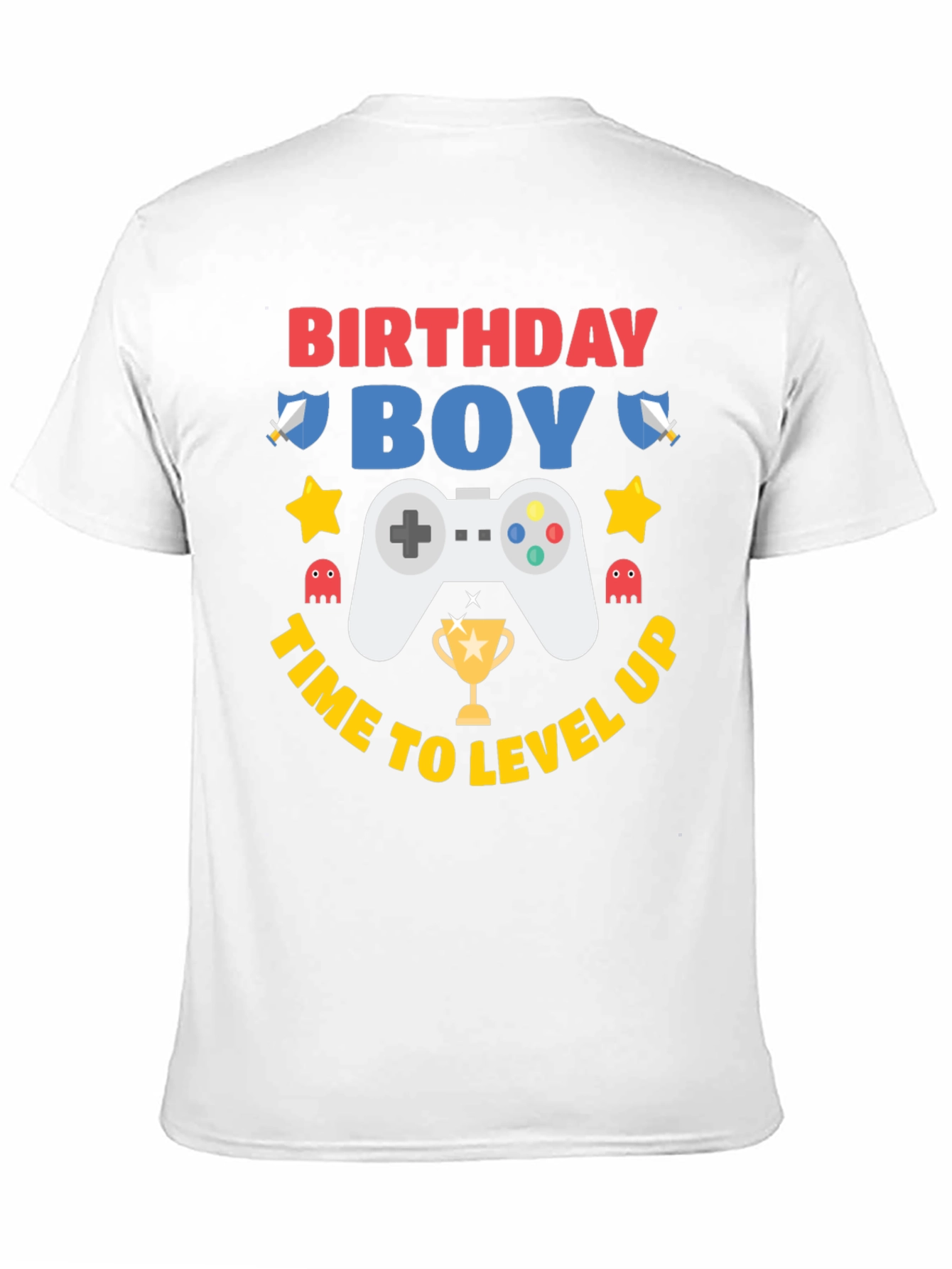 Birthday Boy Gaming Level Up T-Shirt