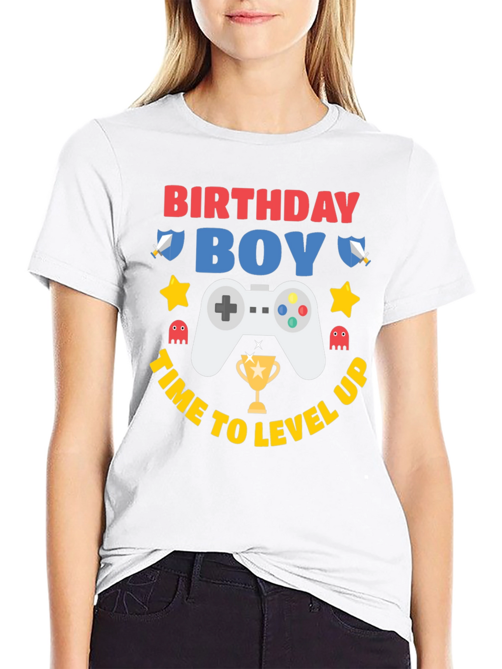 Birthday Boy Gaming Level Up T-Shirt