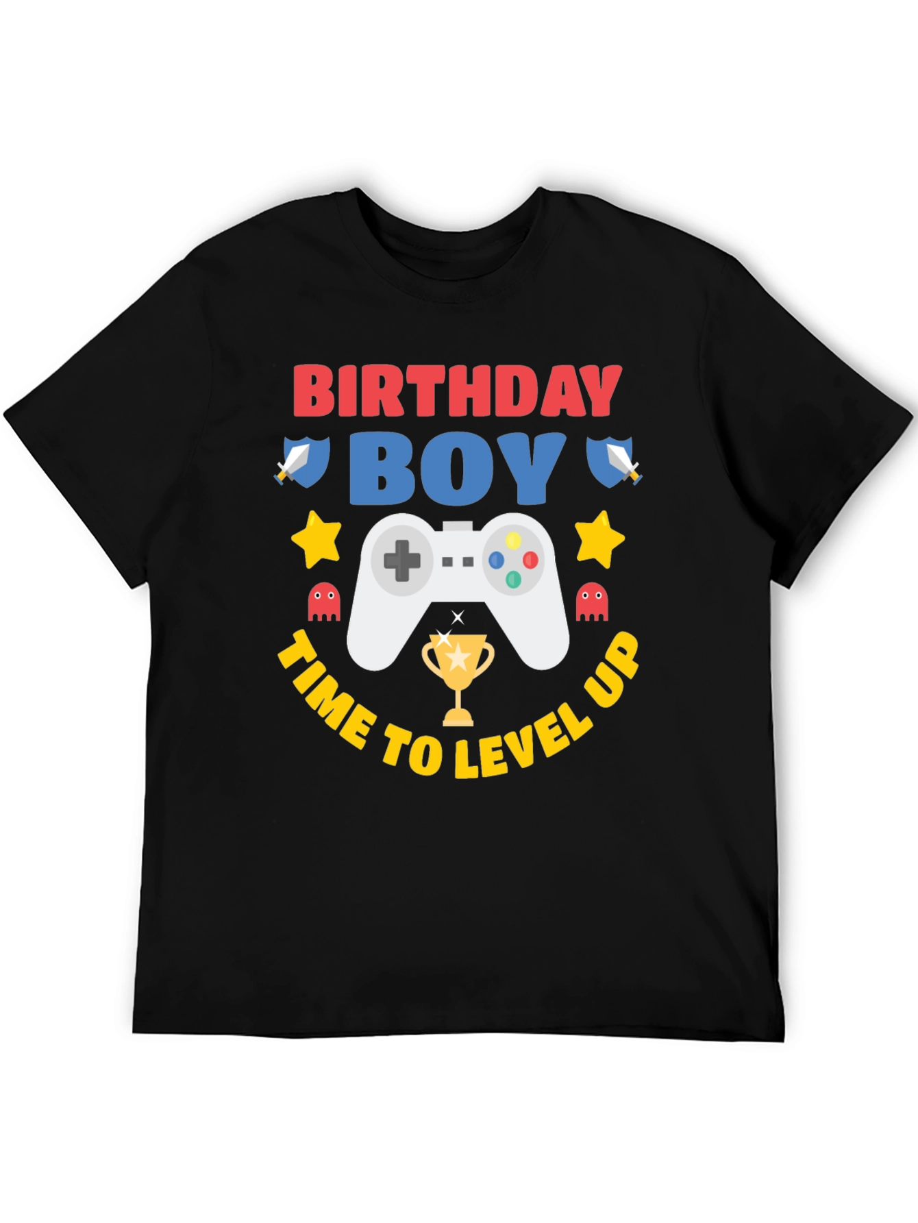 Birthday Boy Gaming Level Up T-Shirt