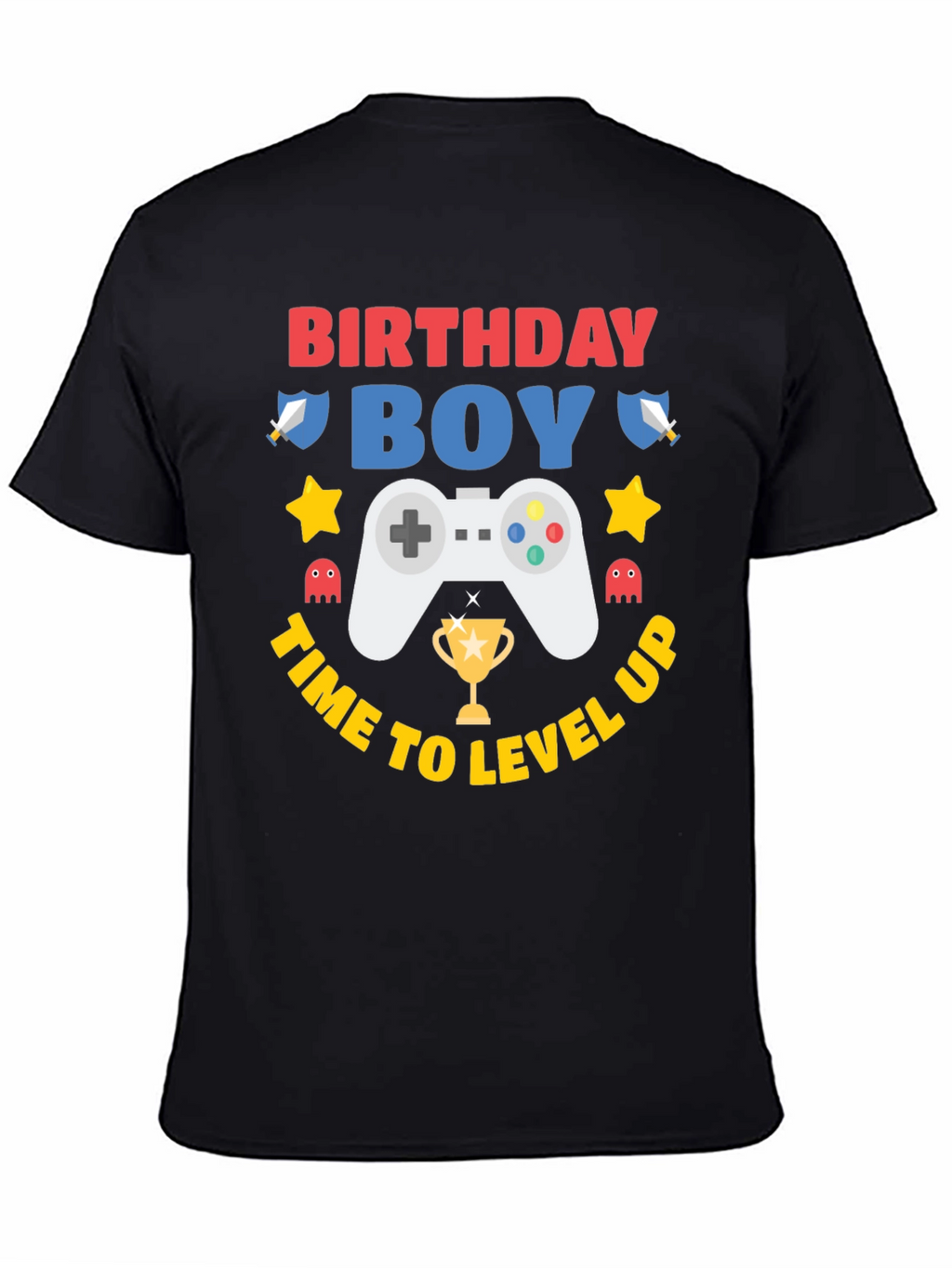 Birthday Boy Gaming Level Up T-Shirt