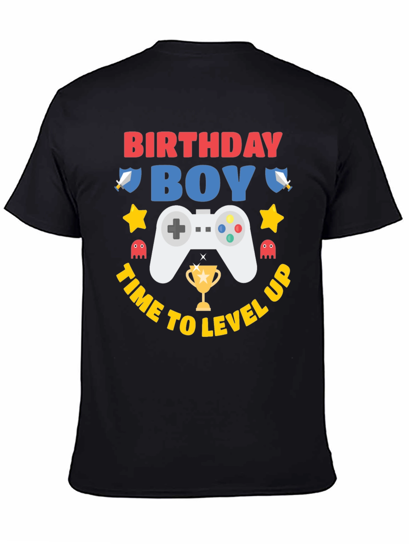 Birthday Boy Gaming Level Up T-Shirt