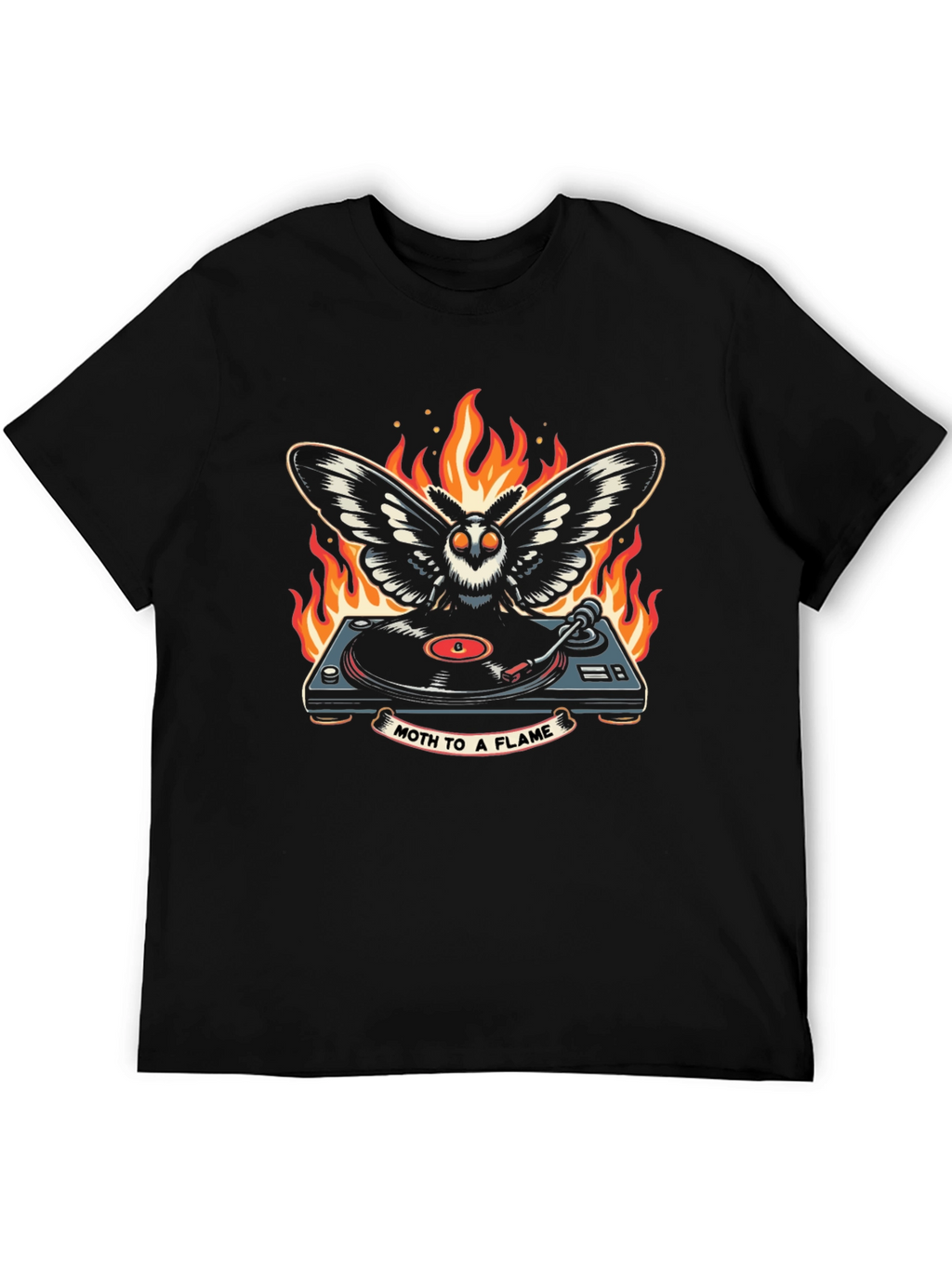 Moth to a Flame Graphic T-Shirt
