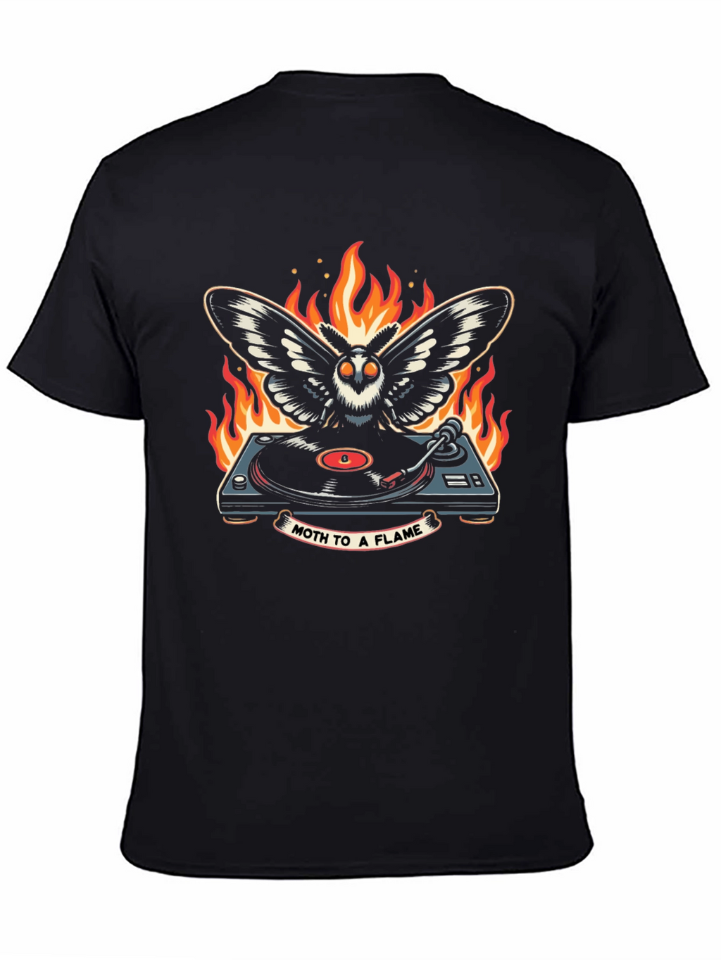Moth to a Flame Graphic T-Shirt