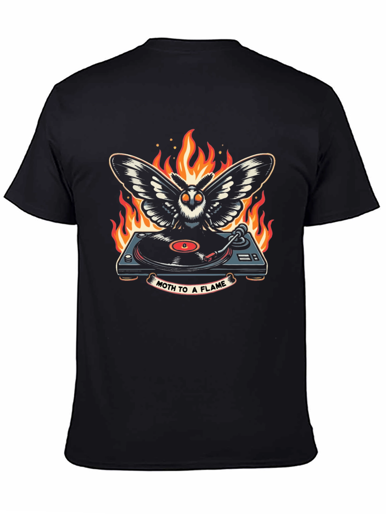 Moth to a Flame Graphic T-Shirt