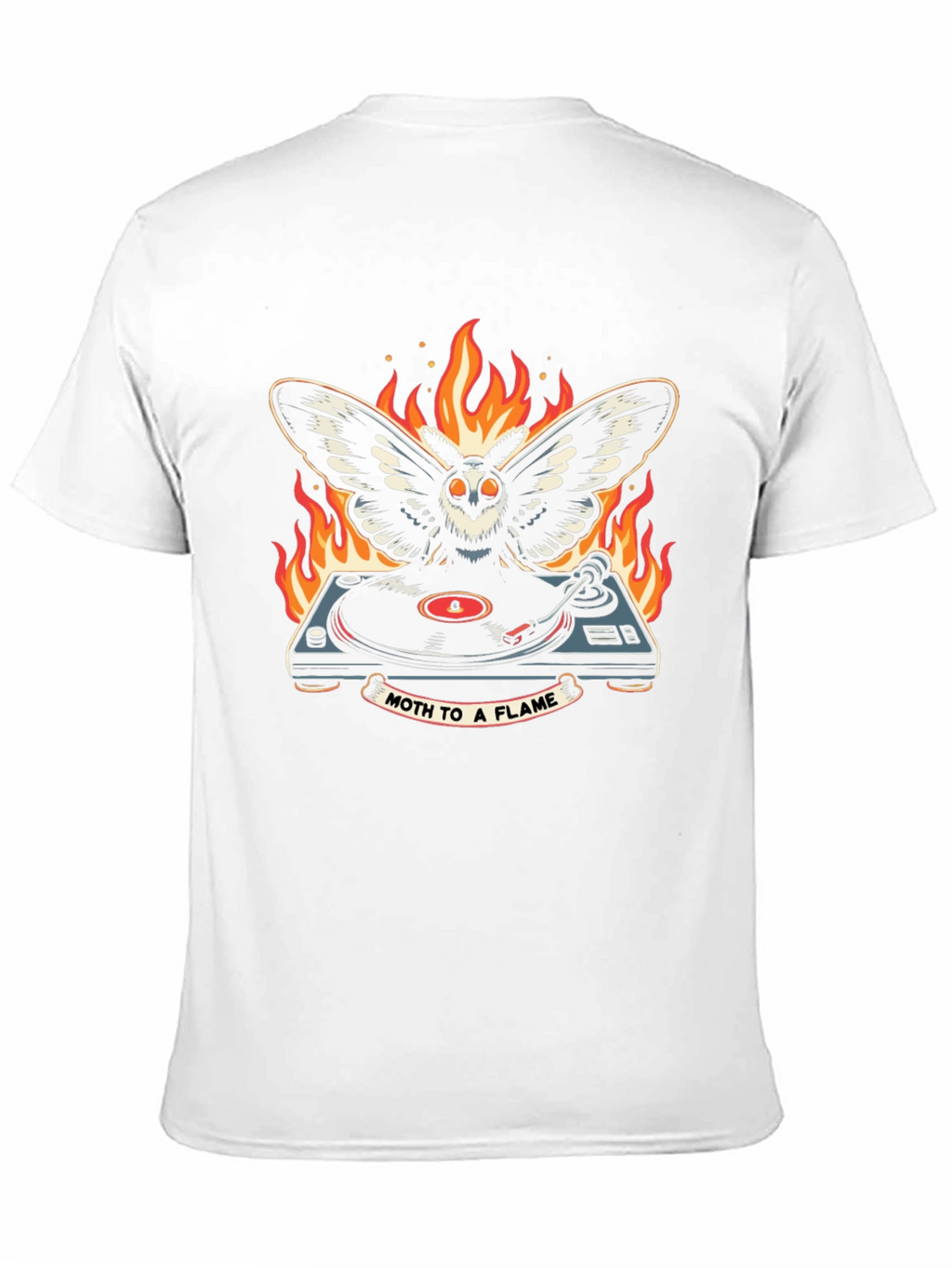 Moth to a Flame Graphic T-Shirt