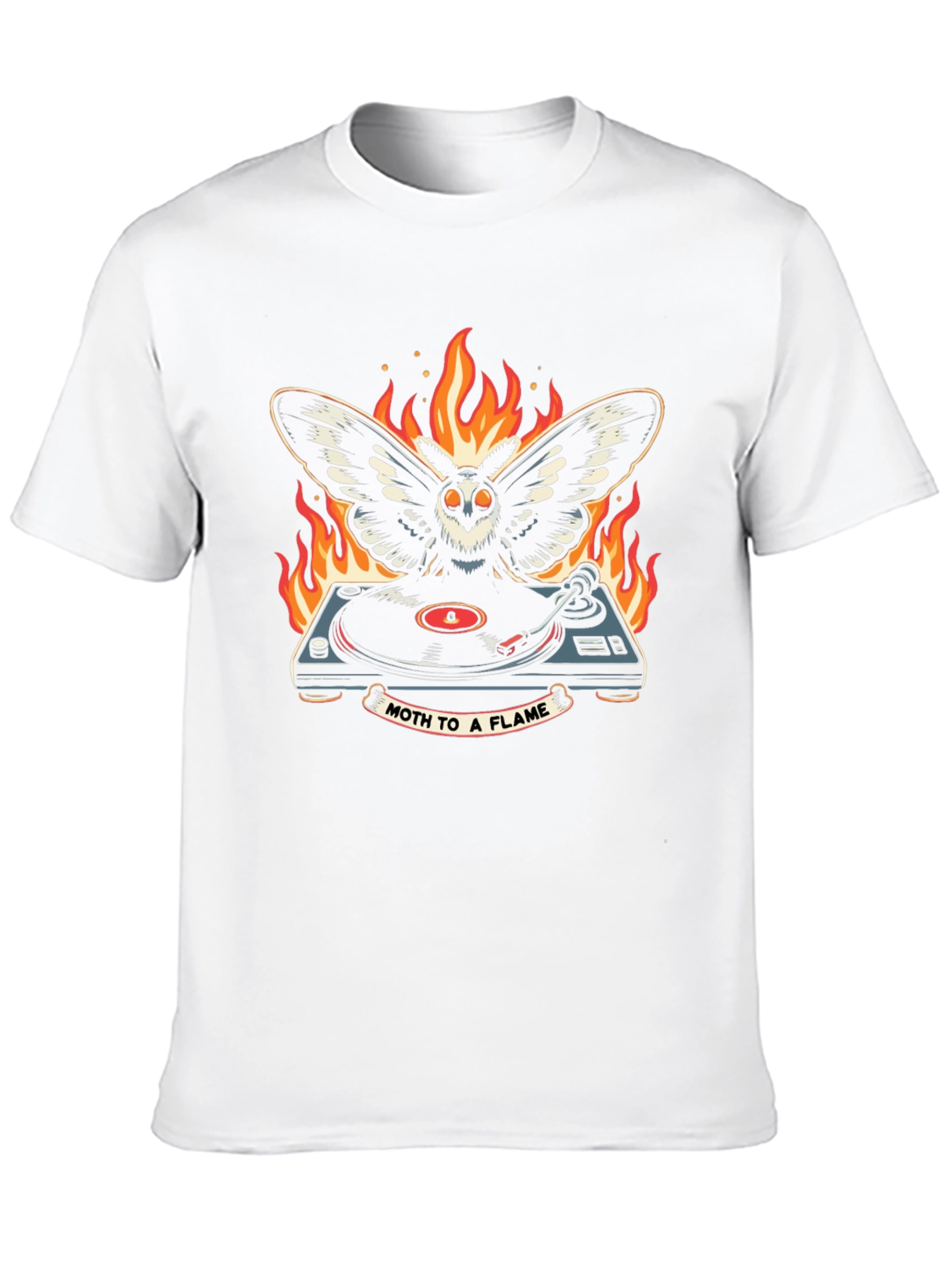 Moth to a Flame Graphic T-Shirt