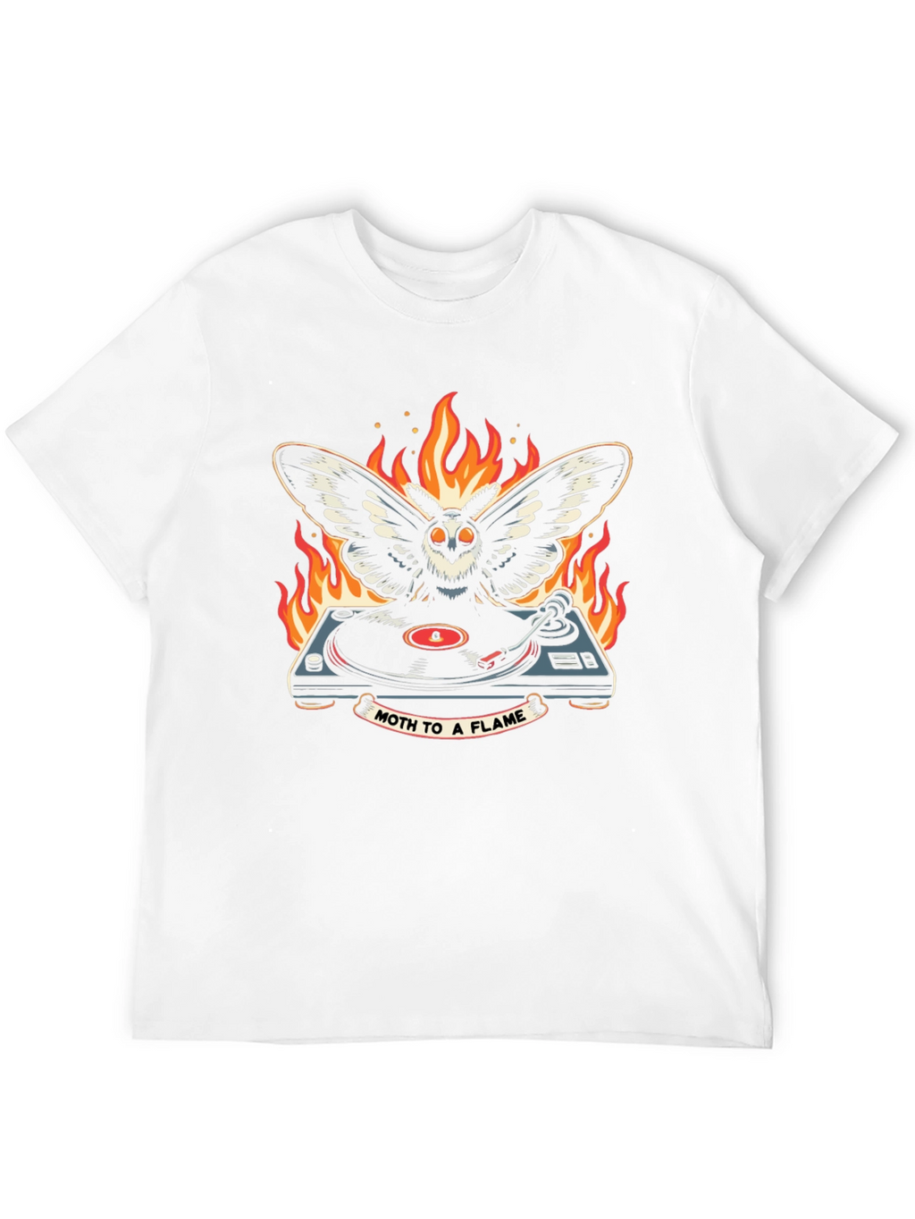 Moth to a Flame Graphic T-Shirt