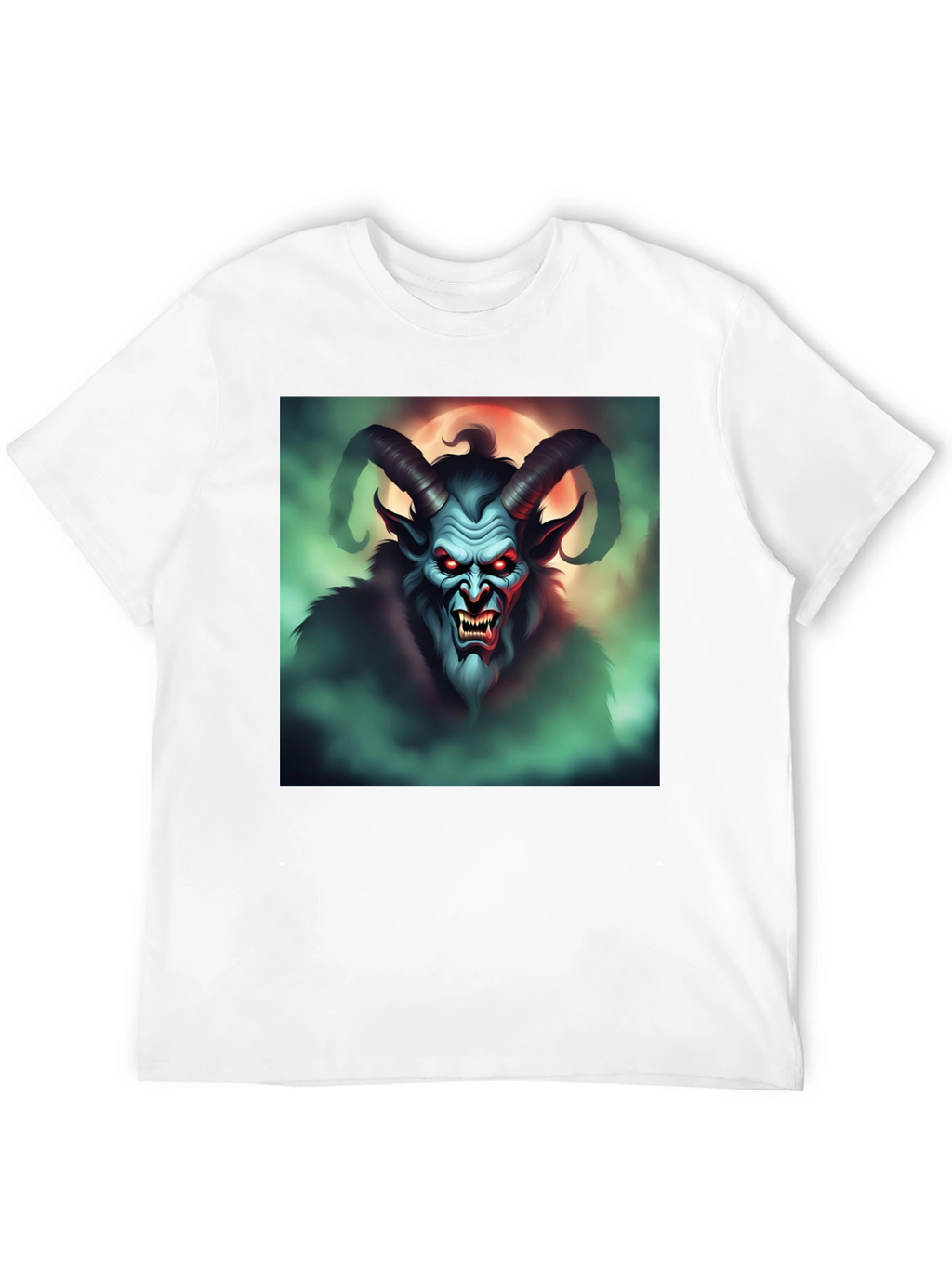 Krampus Graphic Tee - Spooky Holiday Apparel