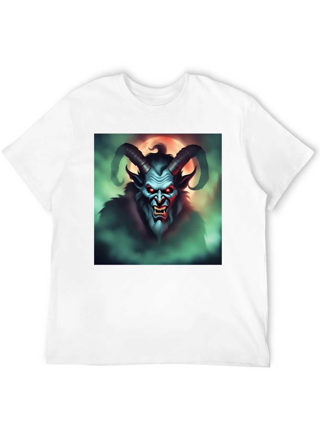 Krampus Graphic Tee - Spooky Holiday Apparel