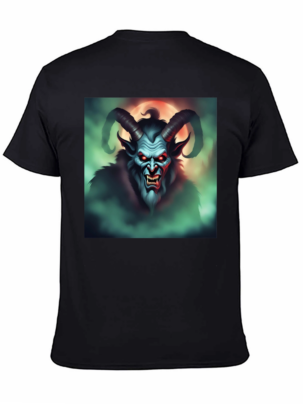 Krampus Graphic Tee - Spooky Holiday Apparel