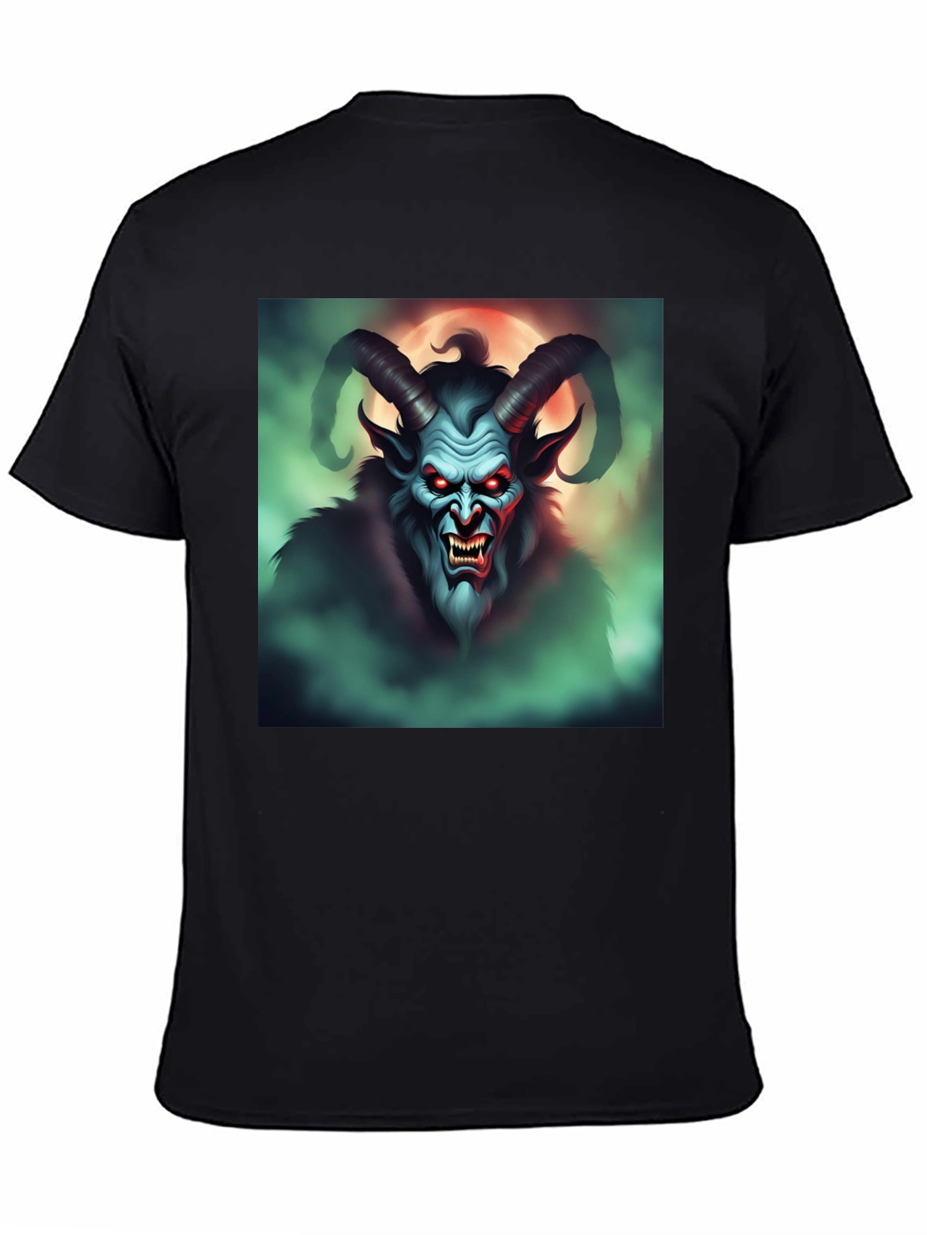 Krampus Graphic Tee - Spooky Holiday Apparel