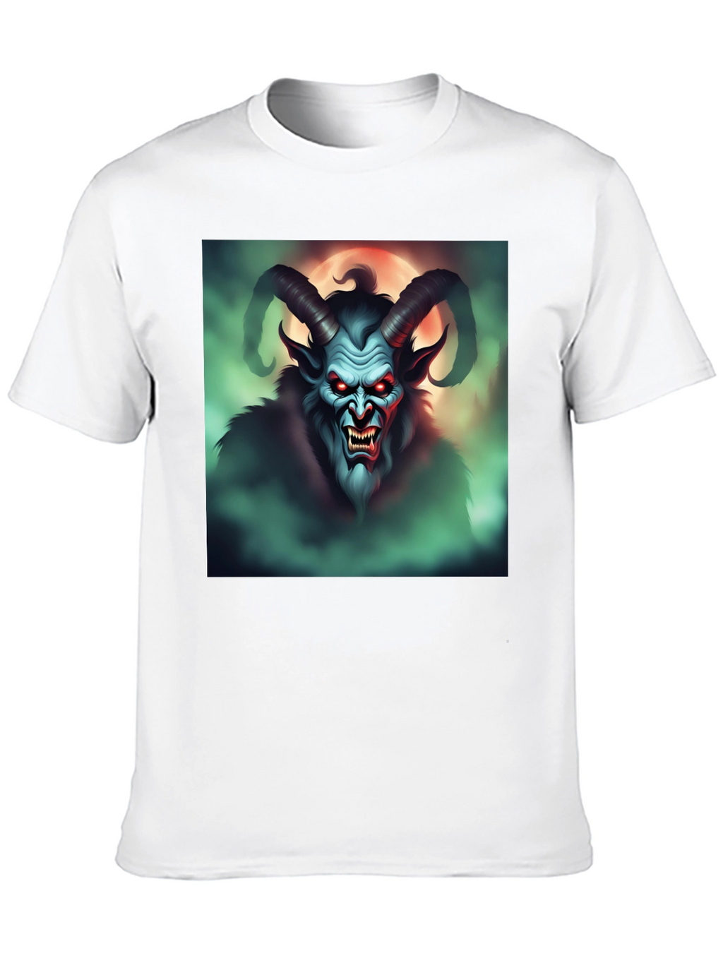 Krampus Graphic Tee - Spooky Holiday Apparel