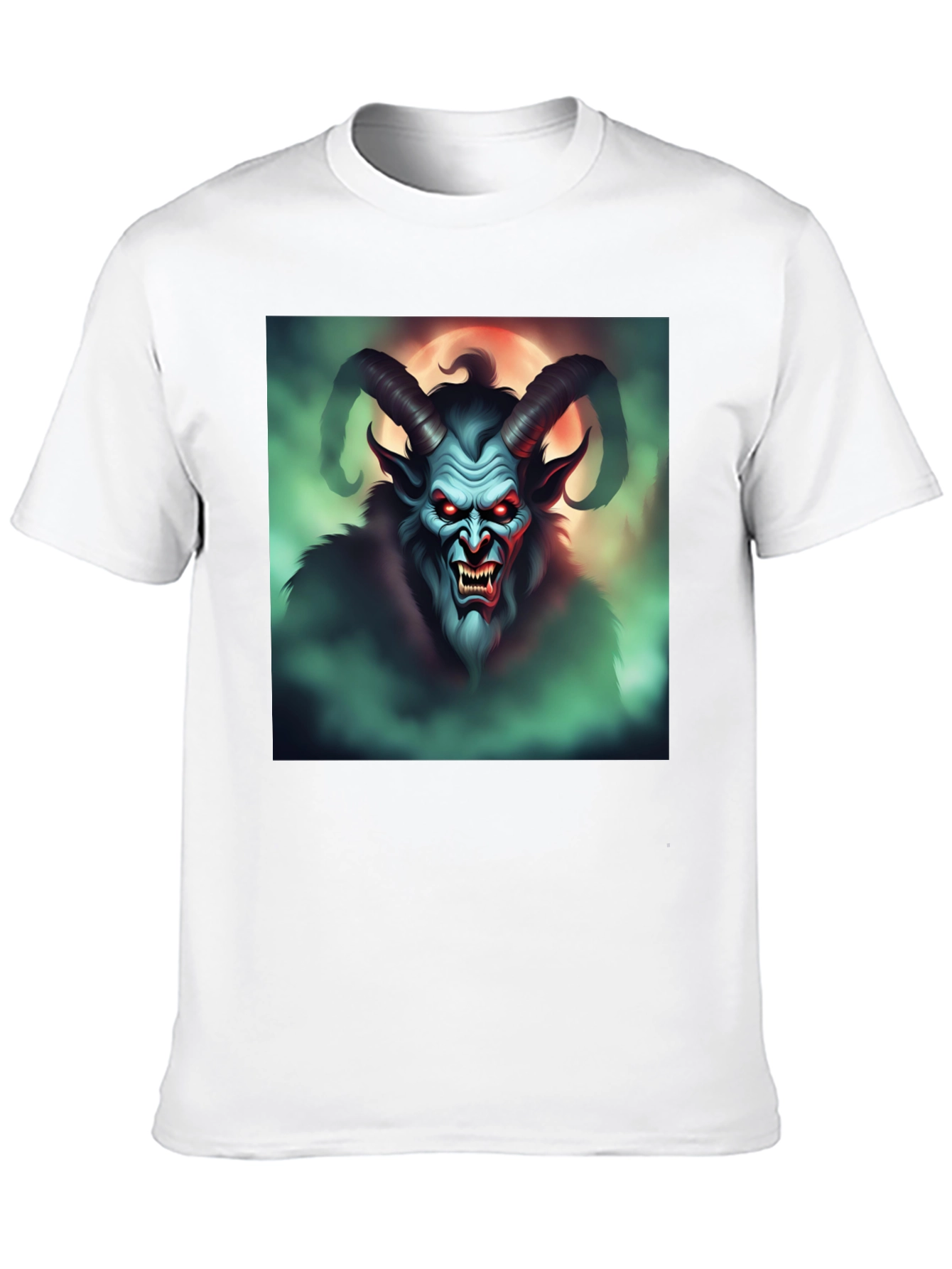 Krampus Graphic Tee - Spooky Holiday Apparel