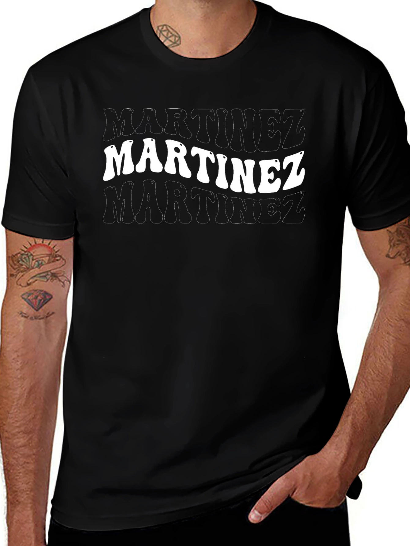 Martinez Graphic Tee - Trendy Casual Wear