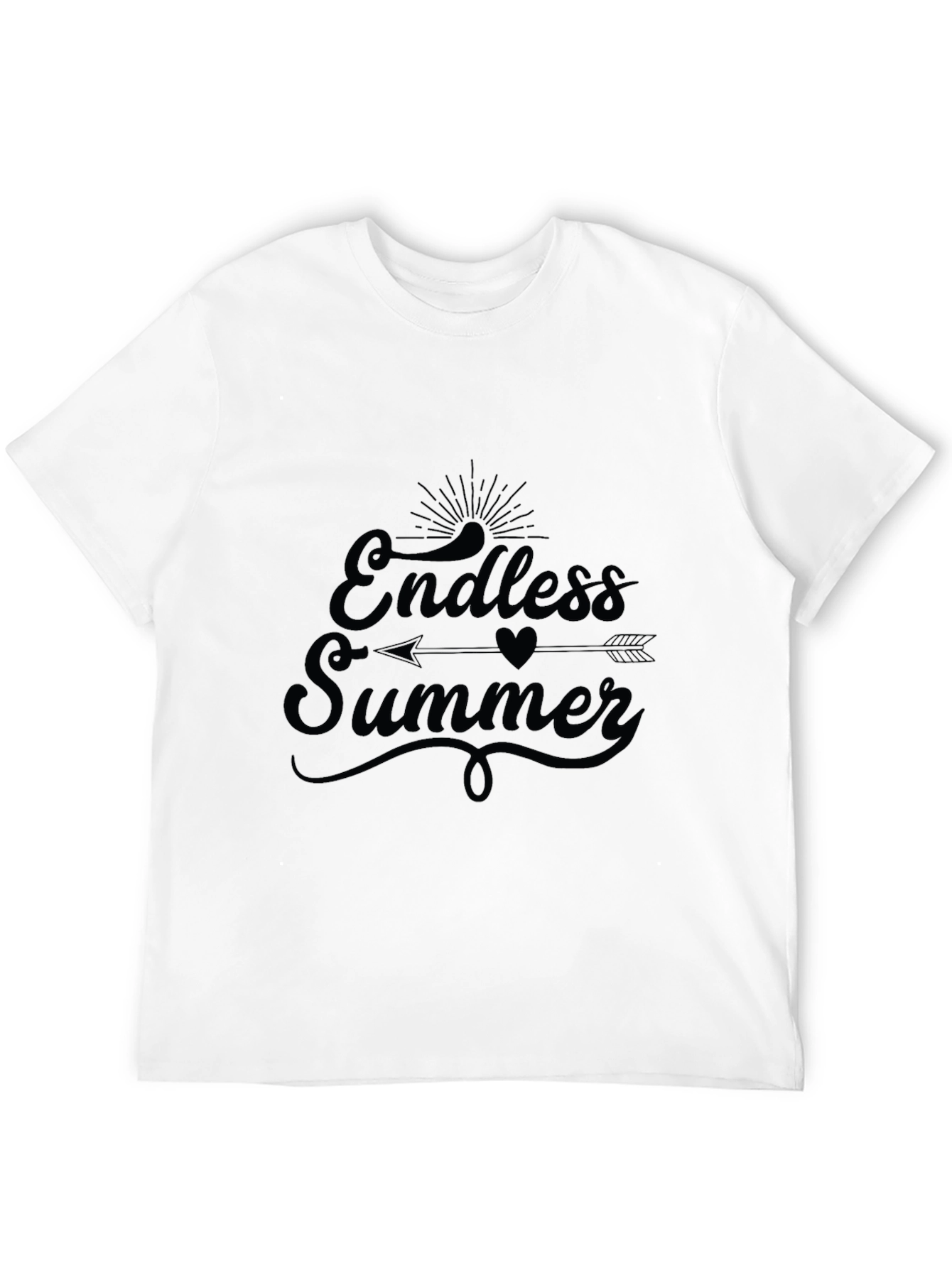 Endless Summer Graphic Tee - Black