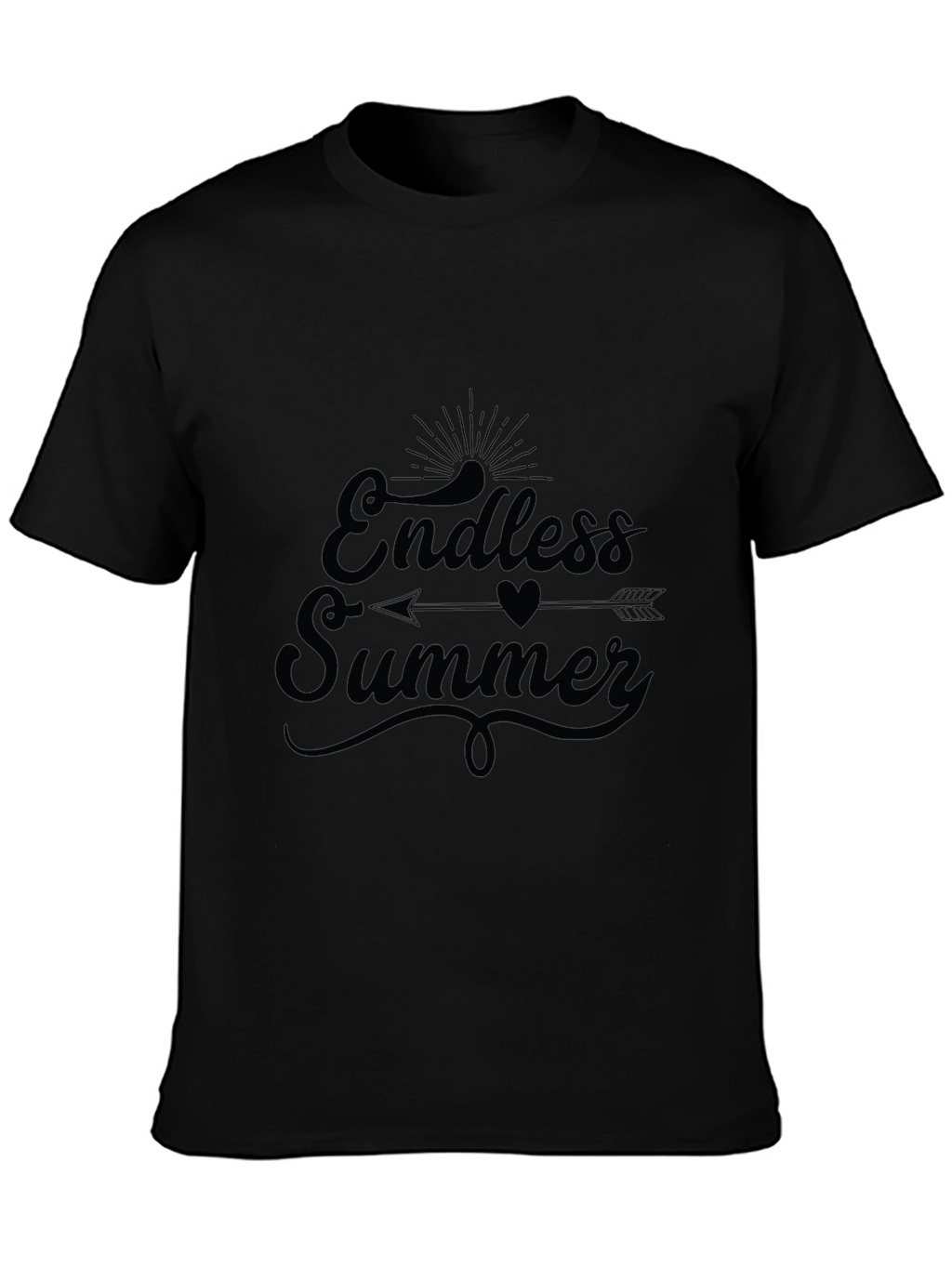Endless Summer Graphic Tee - Black